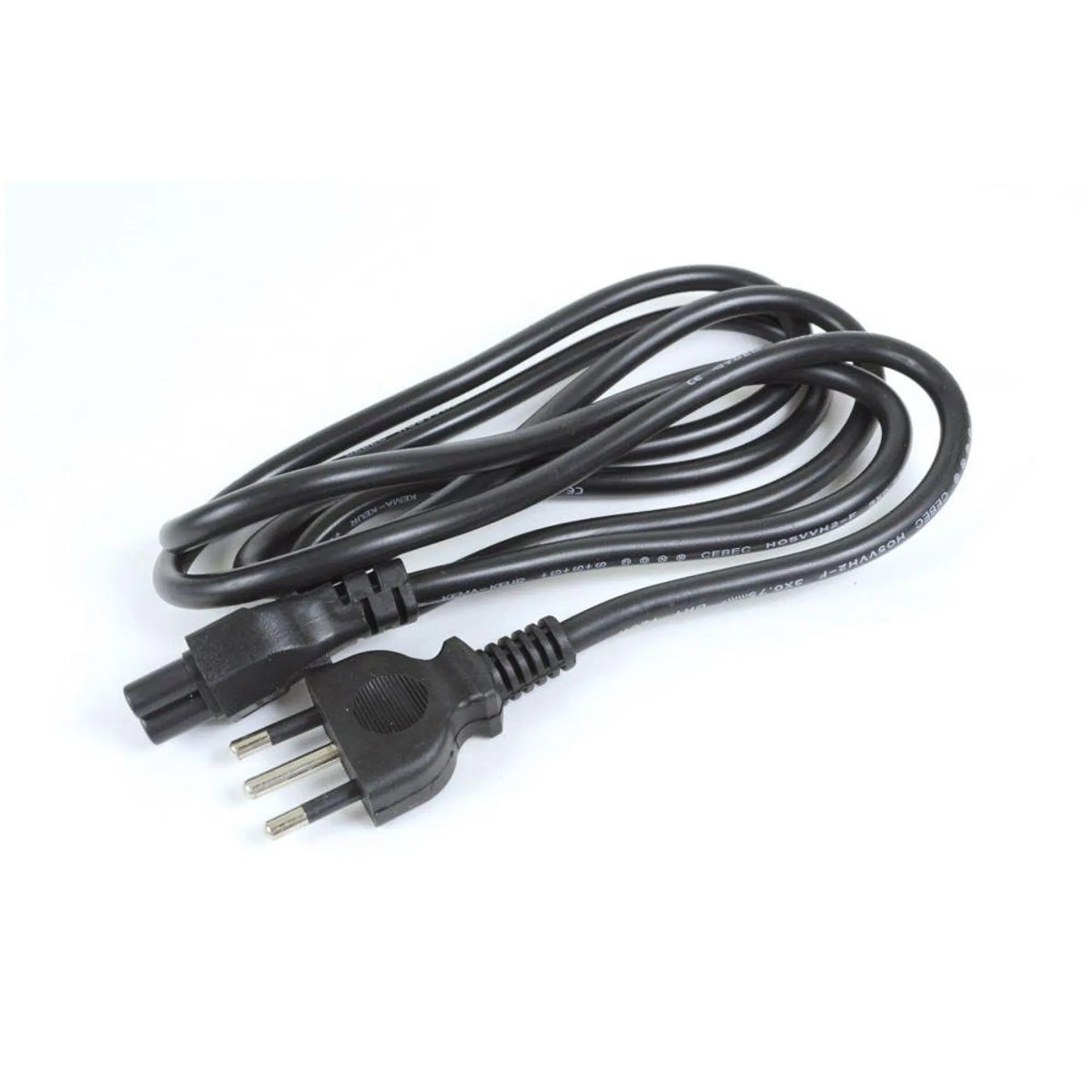 CABLE PODER TREBOL 1.8MTS P/NOTEBOOK BLACK