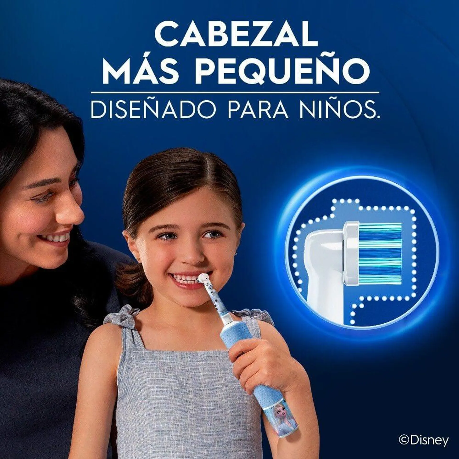 Cepillo de Dientes Eléctrico Infantil Disney Frozen 1 Un