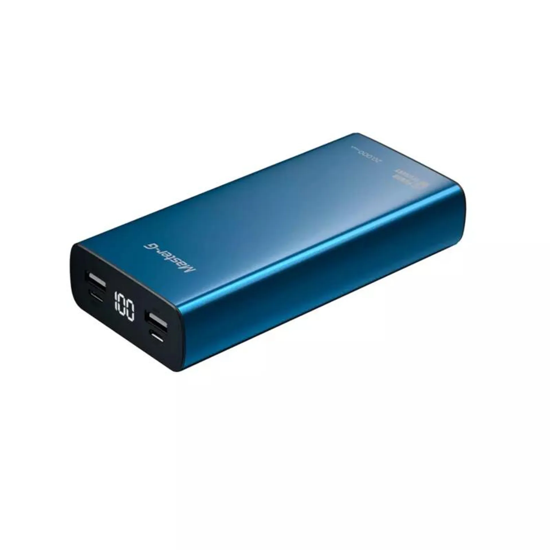 Cargador Portátil Master G Carga Rápida PD 20.000 mAh Azul