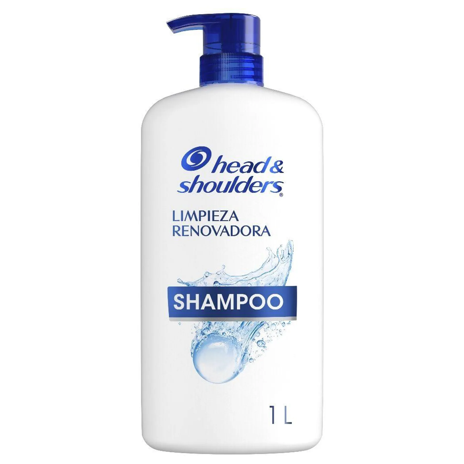 Shampoo Head & Shoulders Limpieza Renovadora y Control de Caspa 1000ml