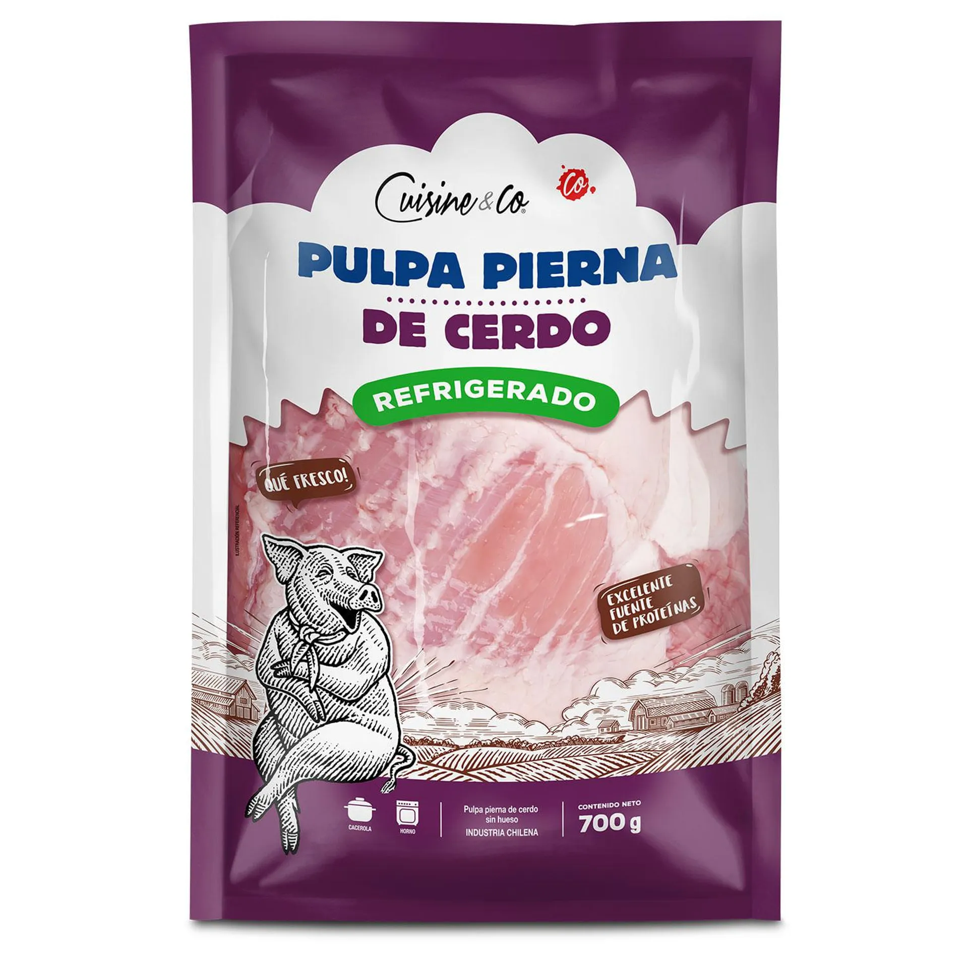 Pulpa Pierna Tradicional Cuisine & Co 700 g