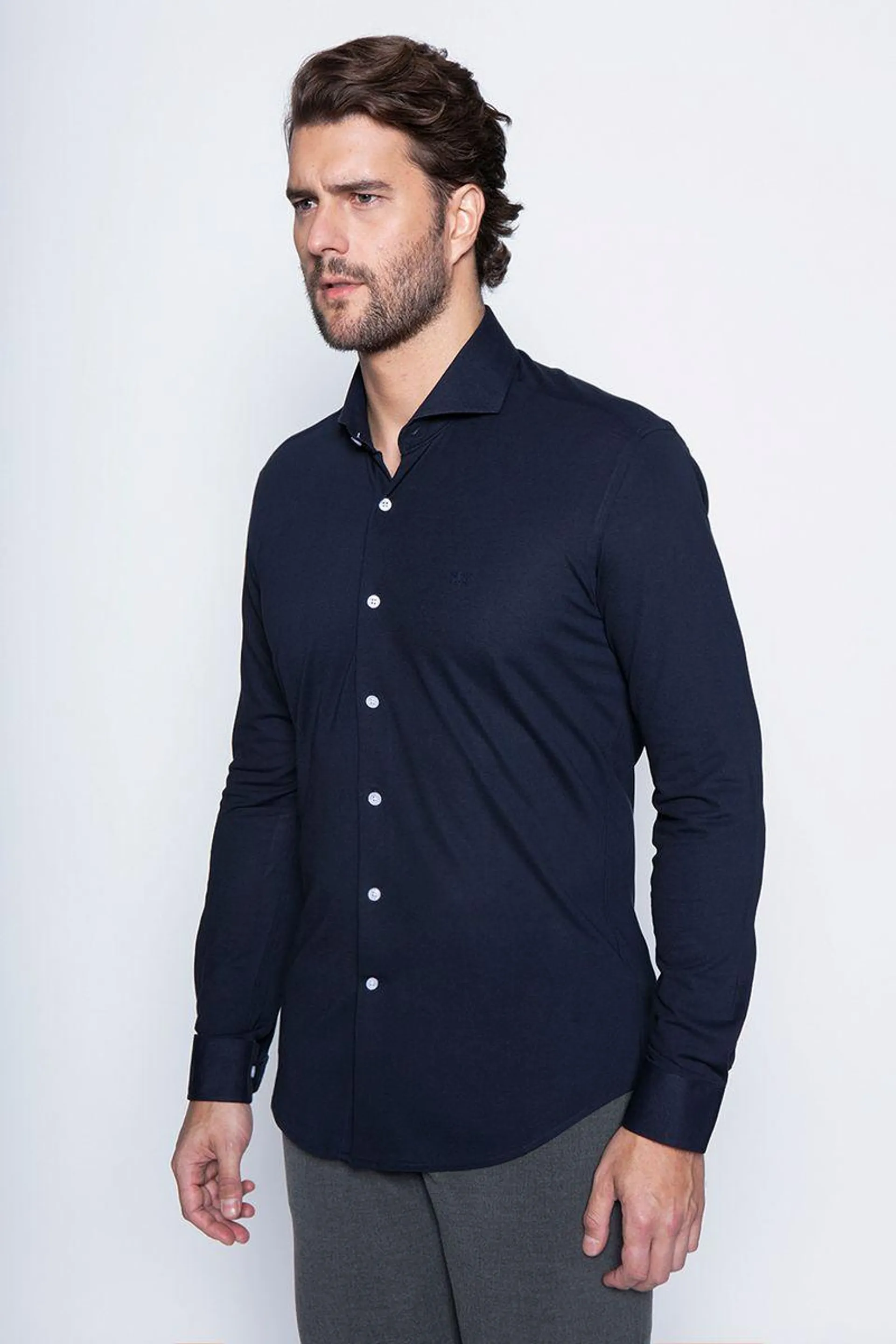 Camisa Durham Navy