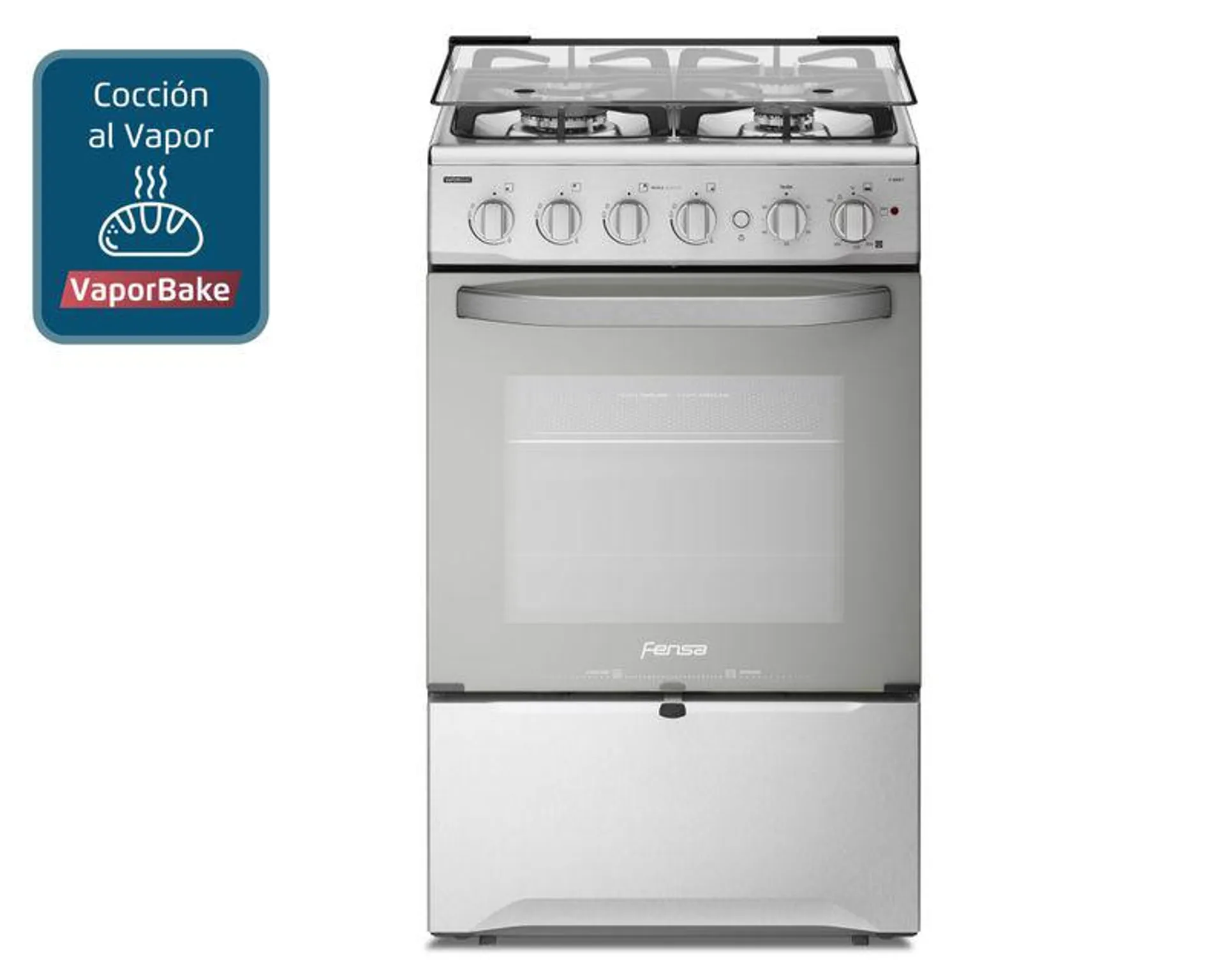 Cocina 4 quemadores F 2808 T Fensa