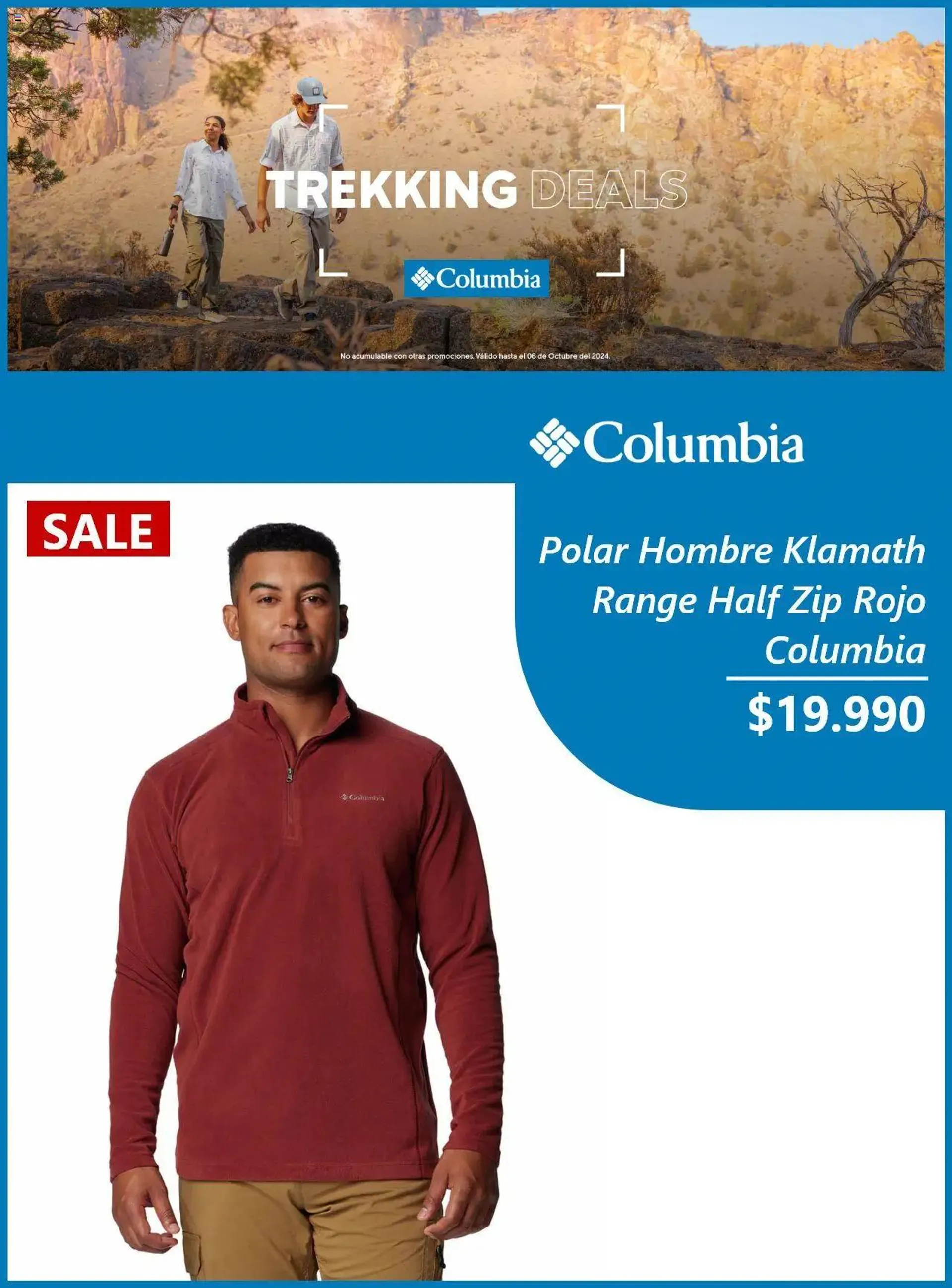 Catálogo de Columbia ofertas 3 de octubre al 16 de octubre 2024 - Página 6