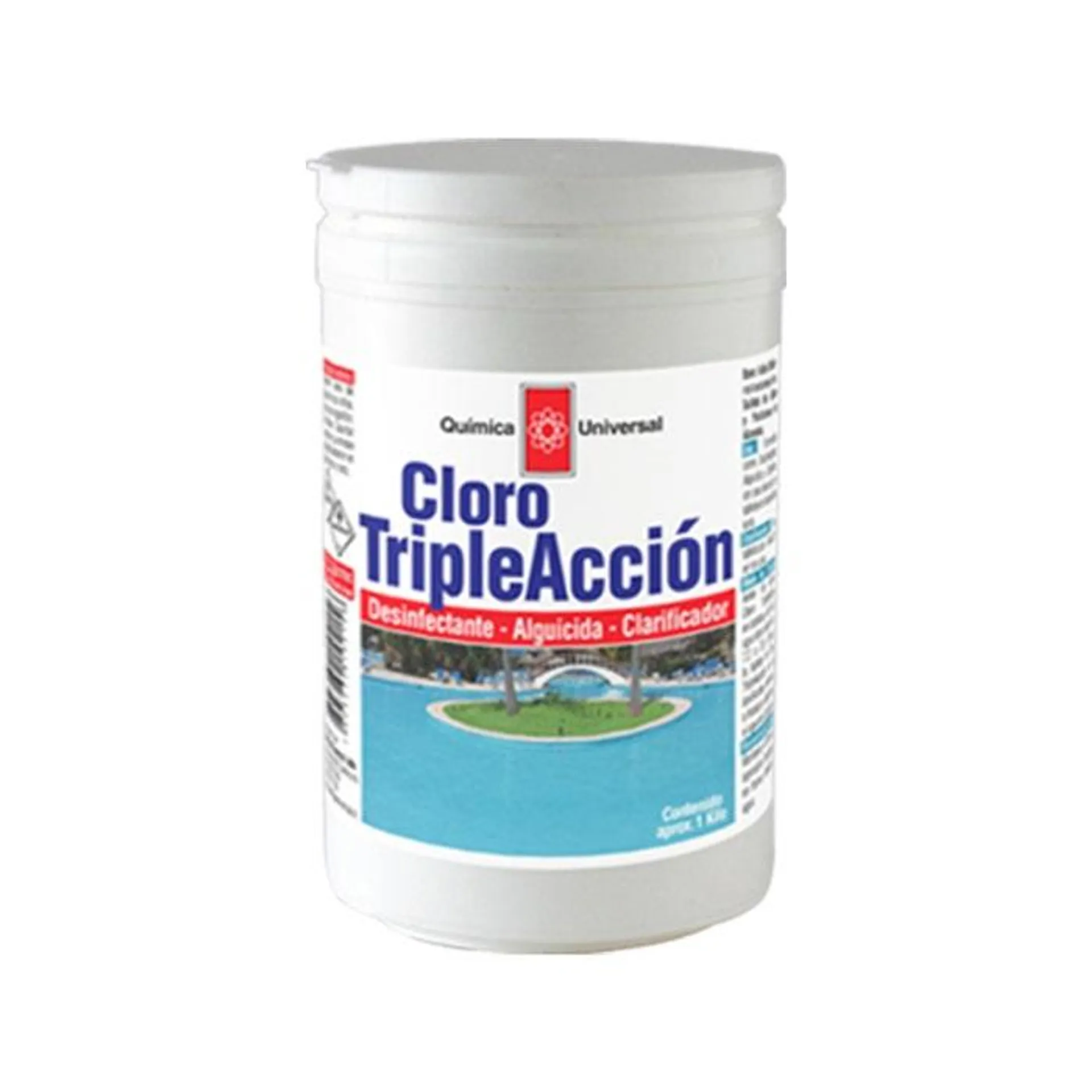 Quimica Univ Cloro Tripleaccion 1 Kilo