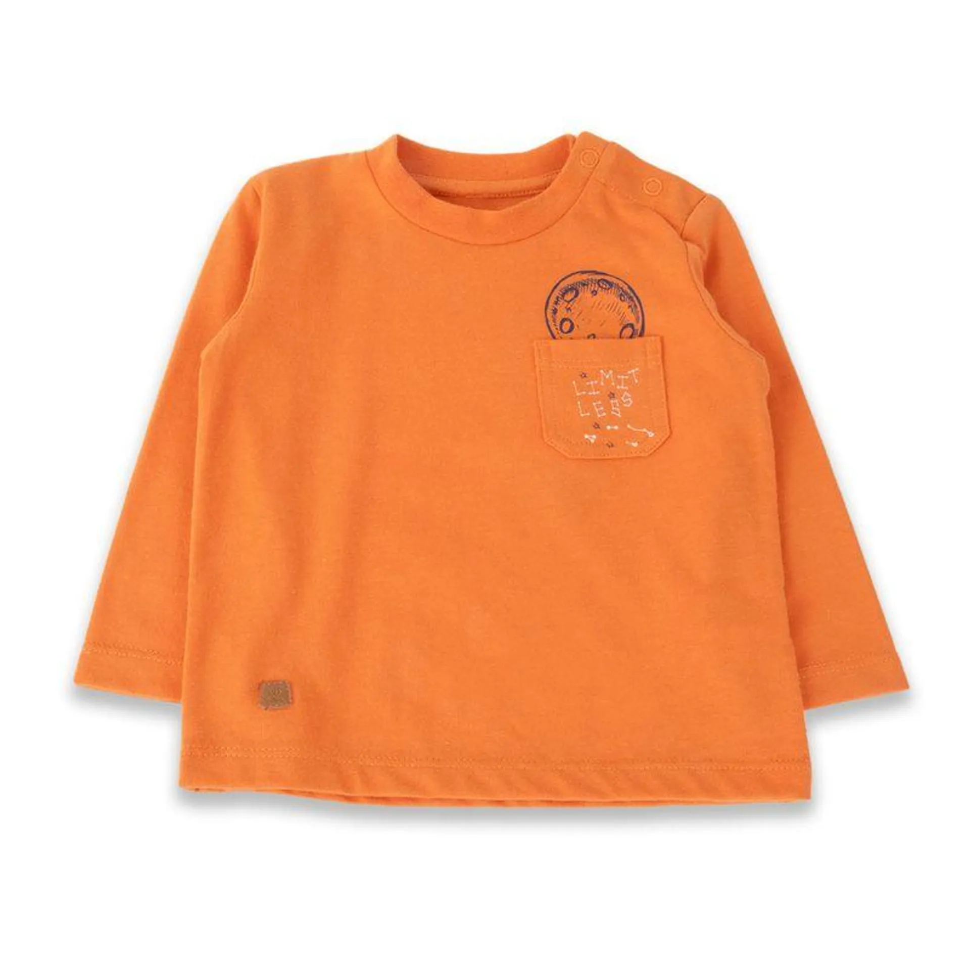 Polera Bebé Niño Naranja