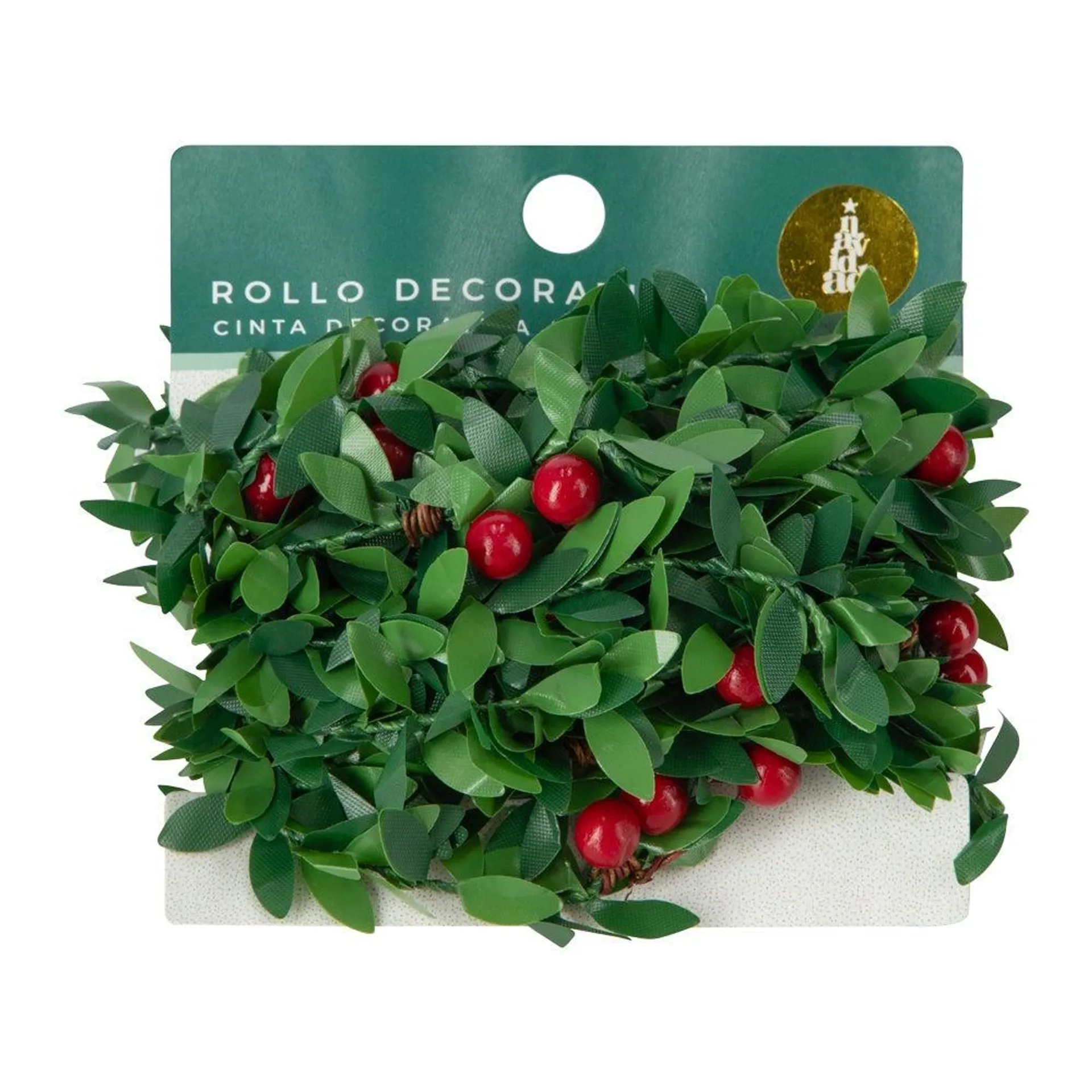 Rollo decorativo para regalo de navidad 3.5 m