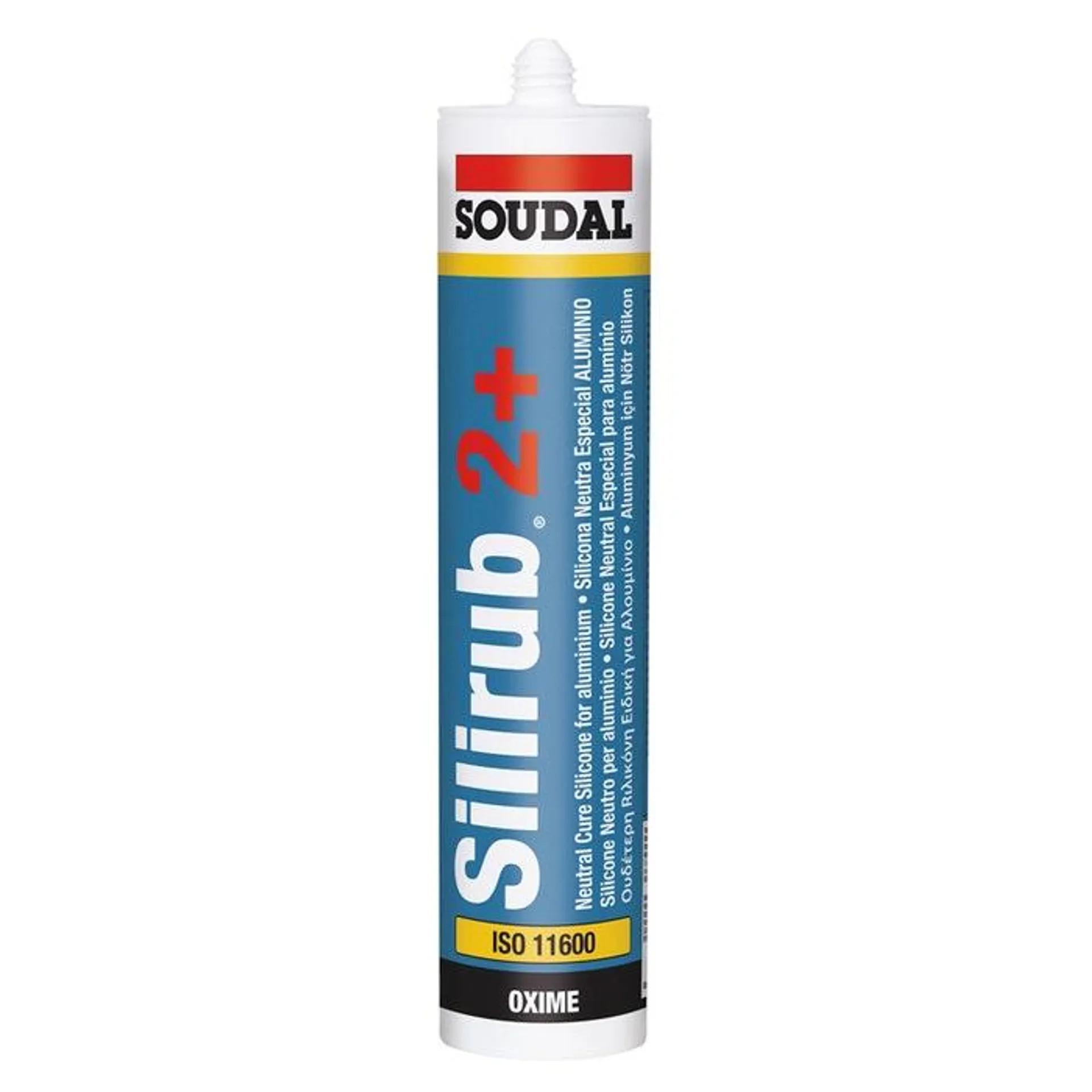 SOUDAL SILICONA NEUTRA GRIS