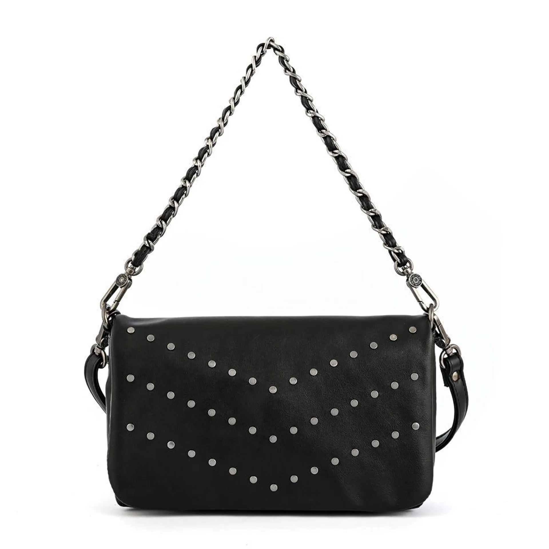 Cartera bandolera pequeña huber negro