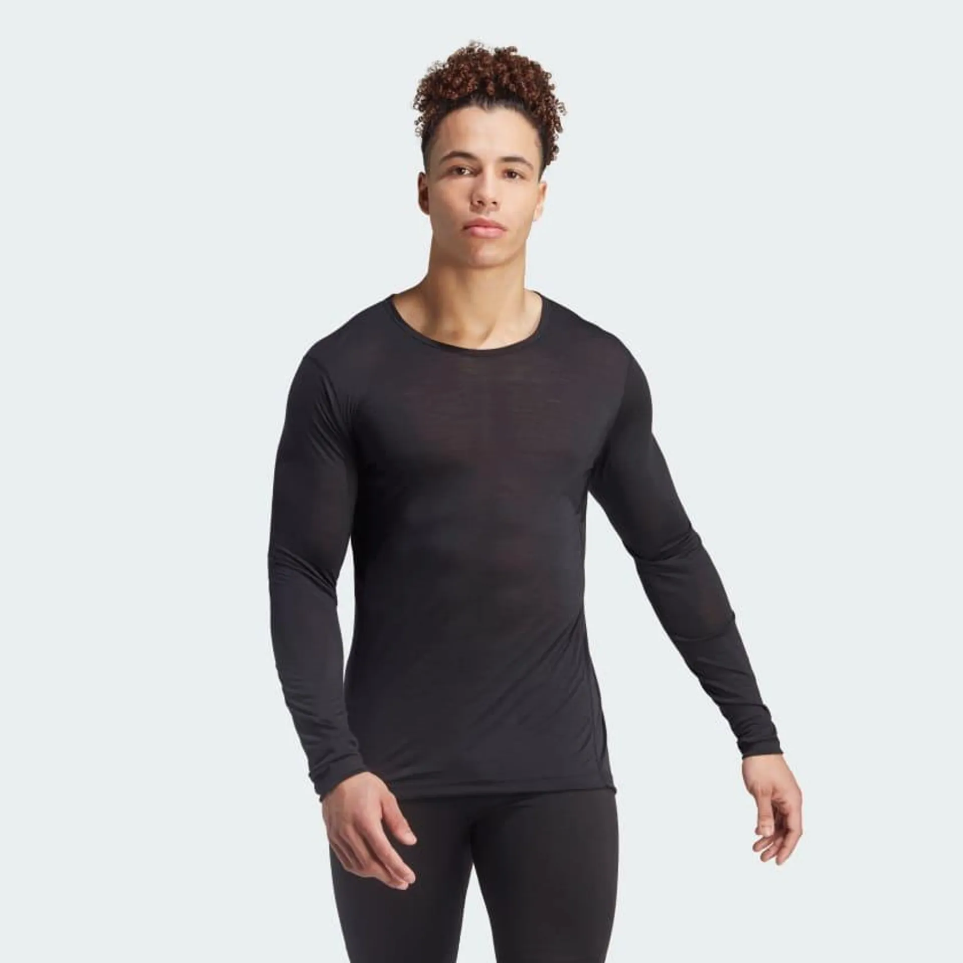 Polera Capa Base Manga Larga Terrex Xperior Merino 150