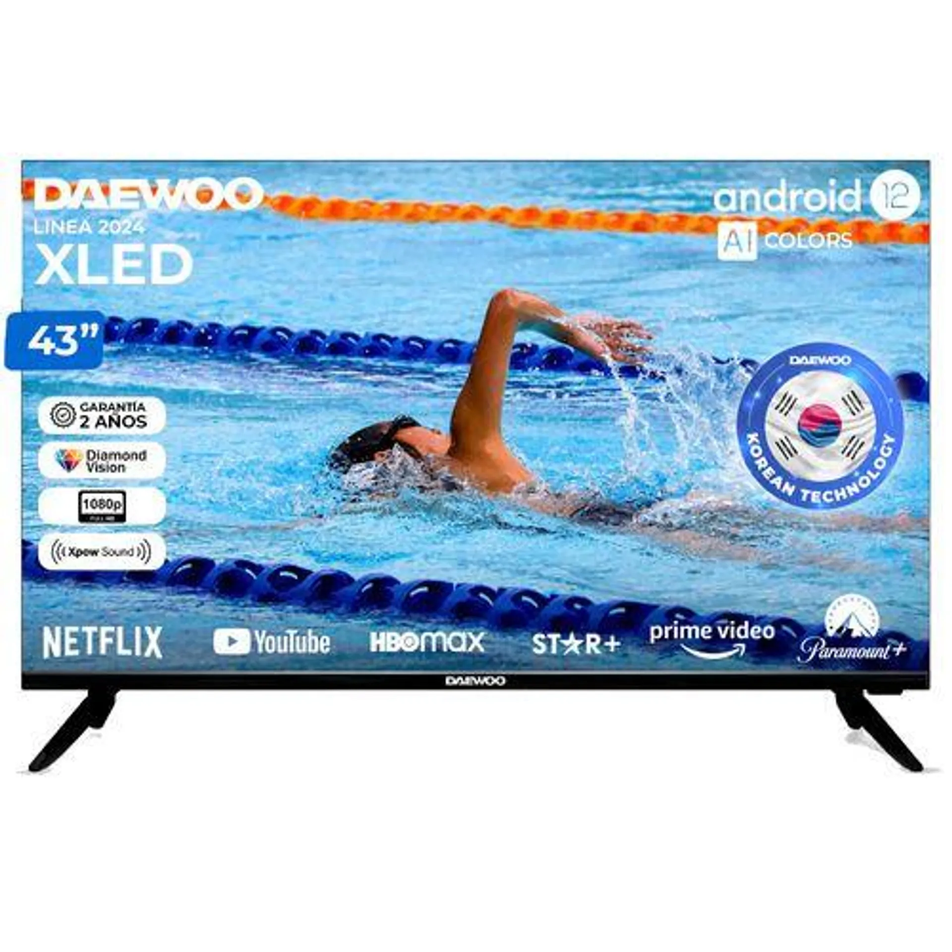 LED SMART TV 43DTVAX-4324