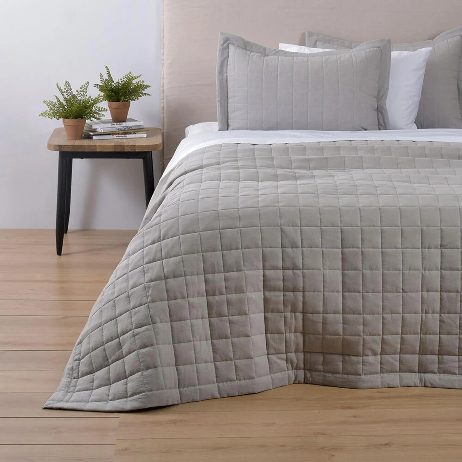 Cubrecama Quilt Oxford Super King Perla