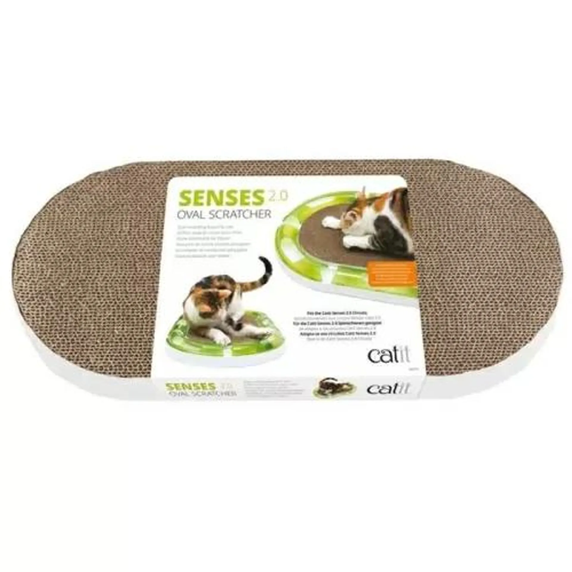 CATIT SENSES 2.0 RASGUÑADOR OVAL