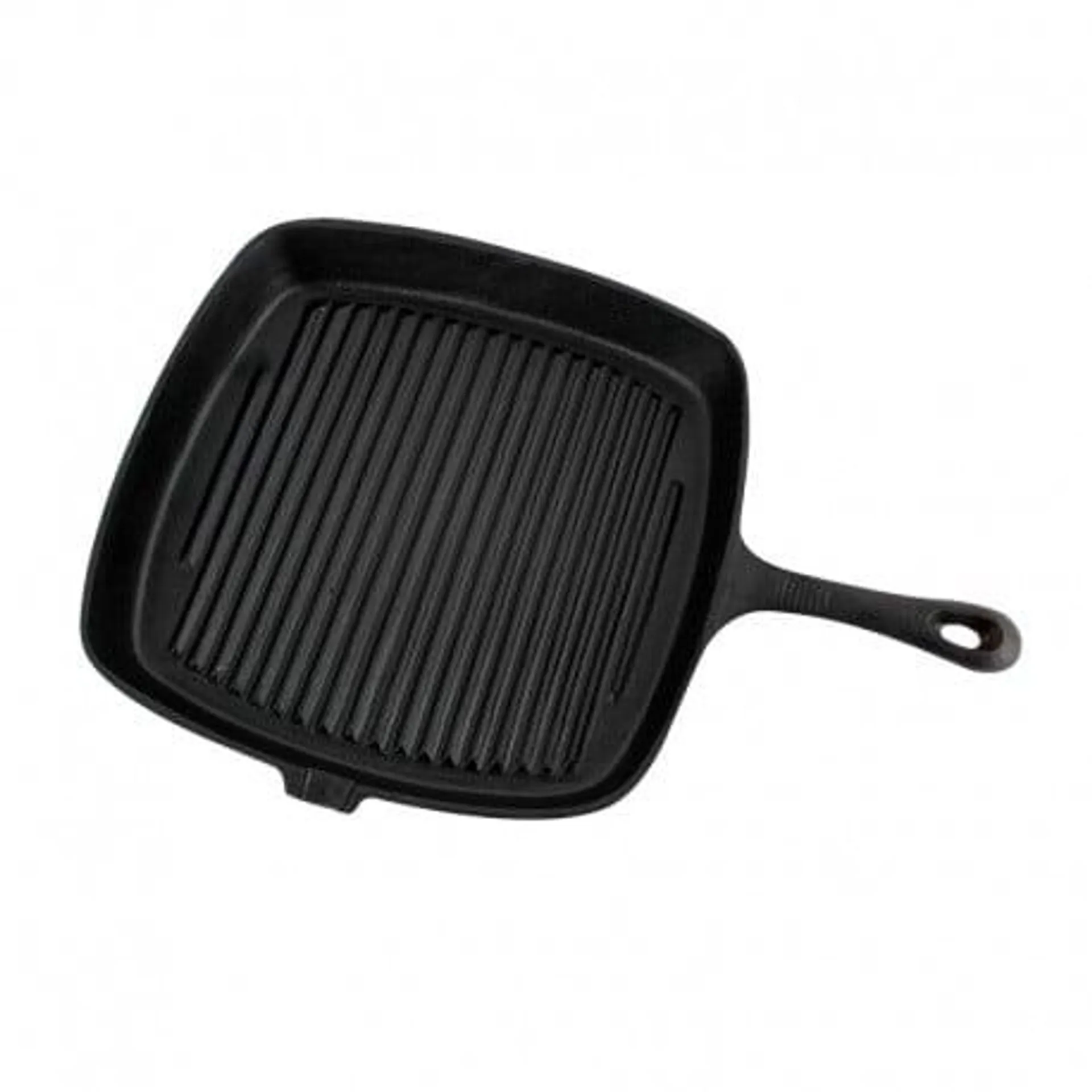 Sartén Grill Cuadrada Fierro Fundido 23cm Lugano