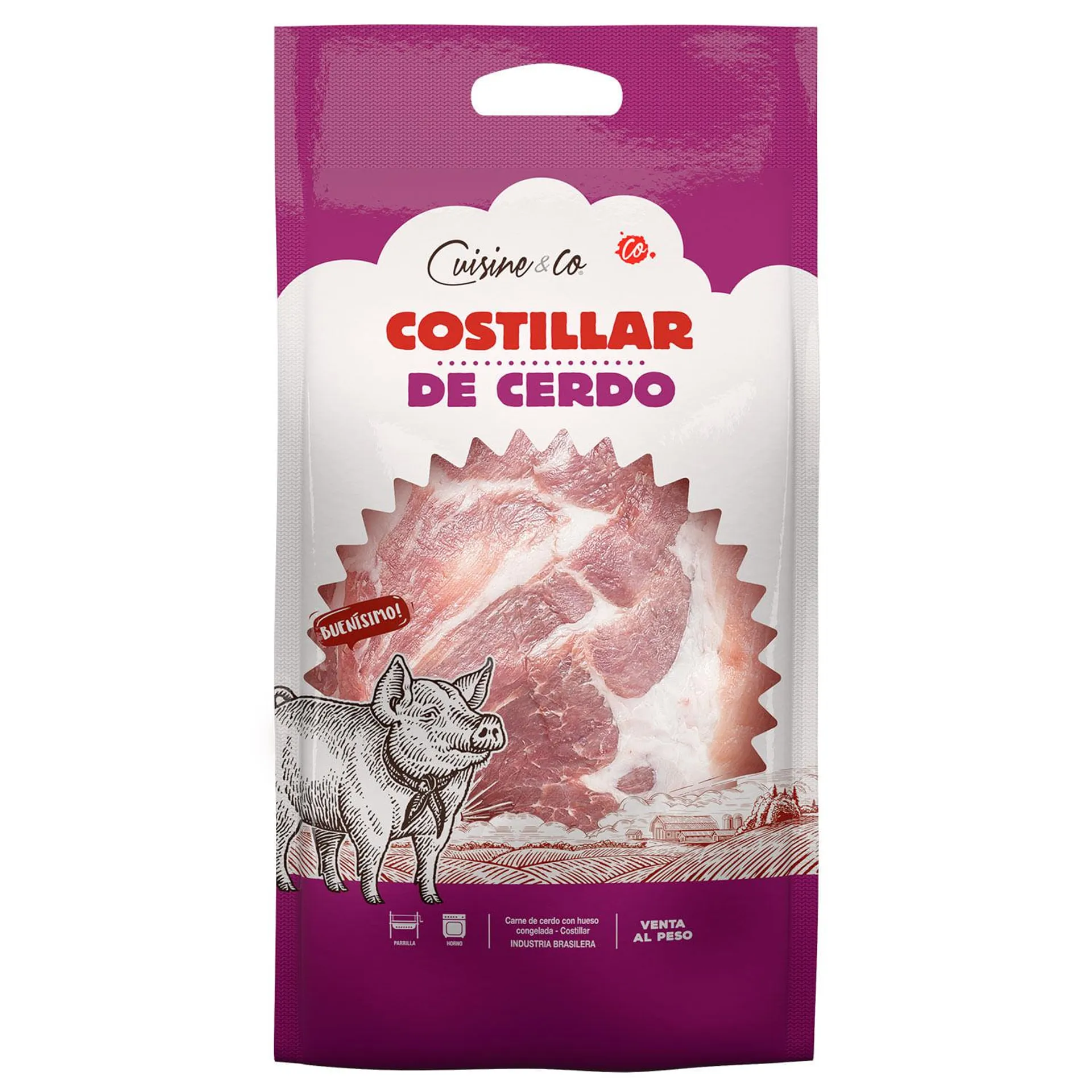 Costillar Cerdo Congelado kg