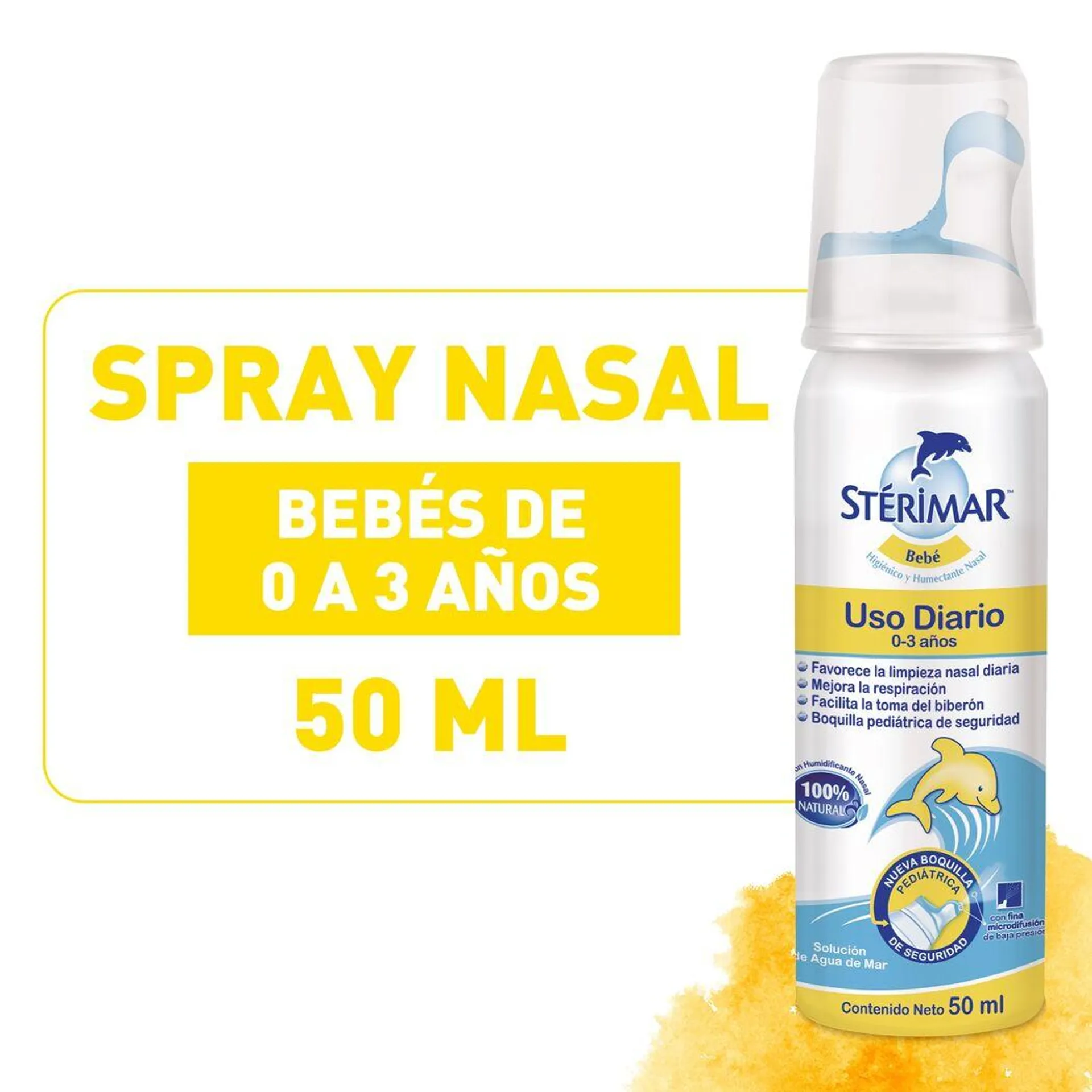 Stérimar Bebé Solución de Agua de Mar 50ml