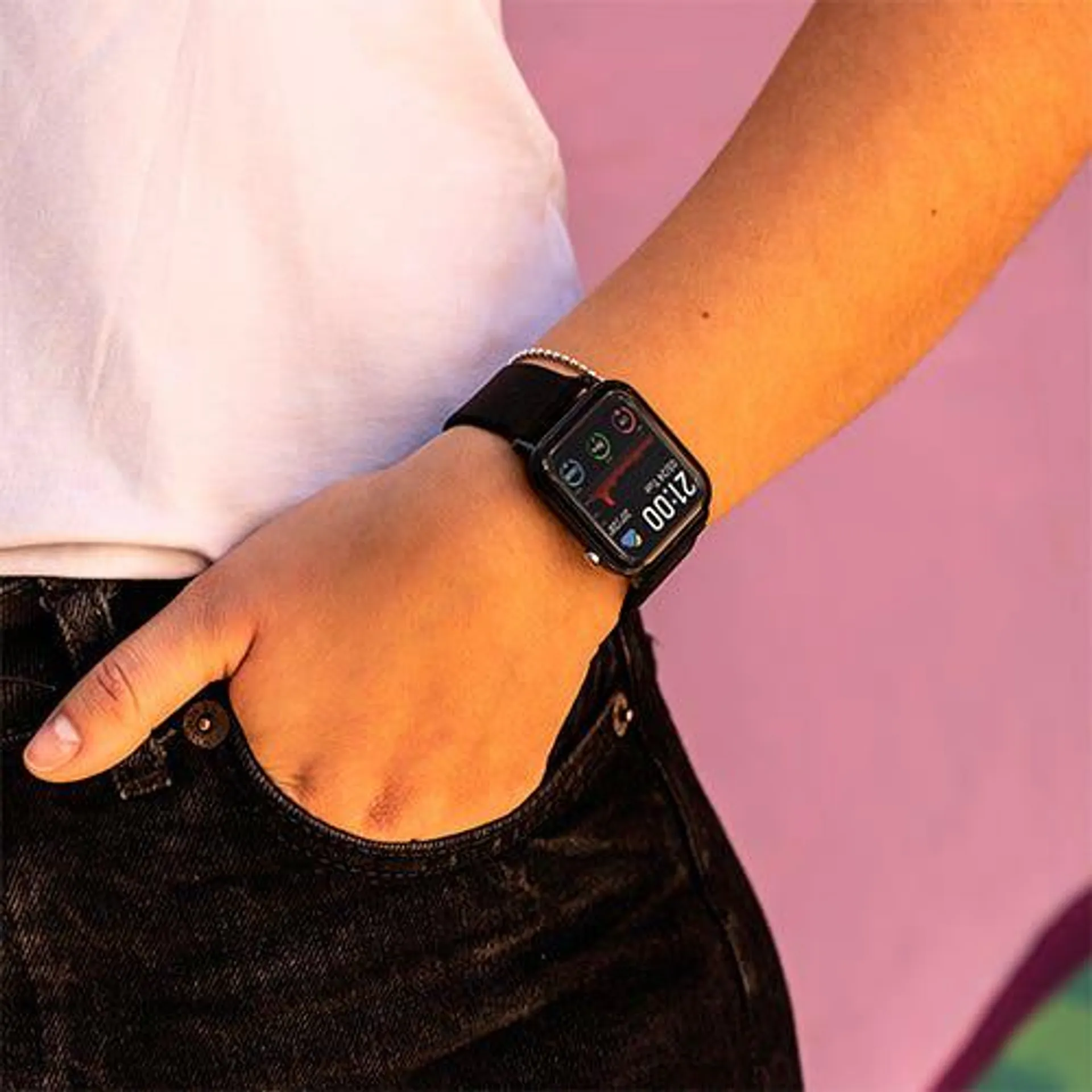 Smartwatch Lhotse Core 87 Negro 1,28 Pulgadas