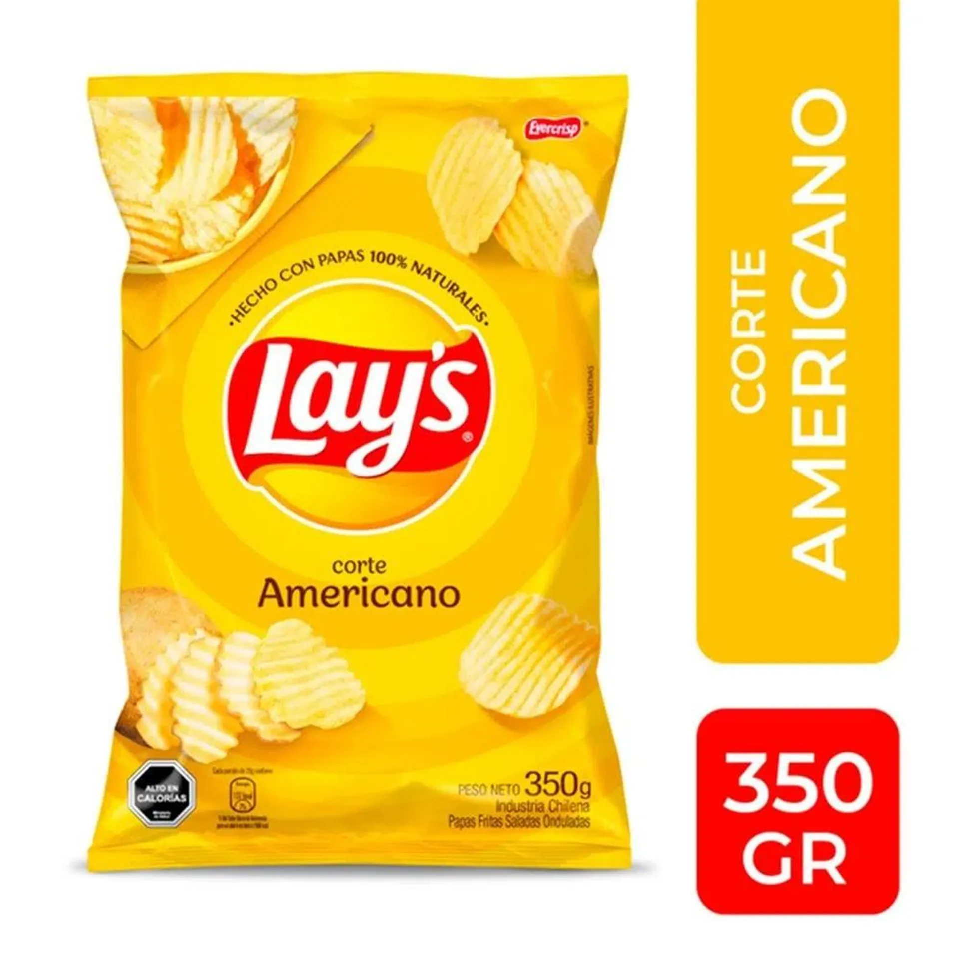 Papa Lays Americana 350 gr