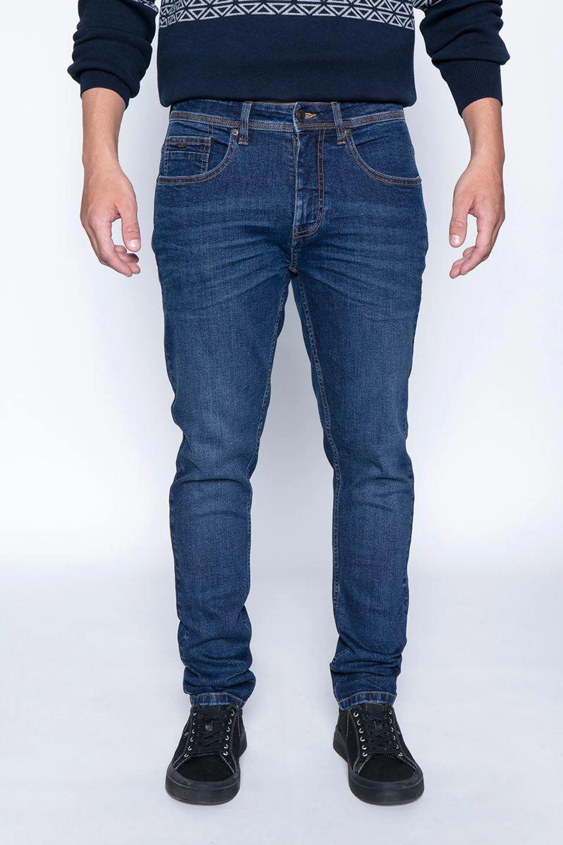 Jeans Básico Auburn Fj Indigo