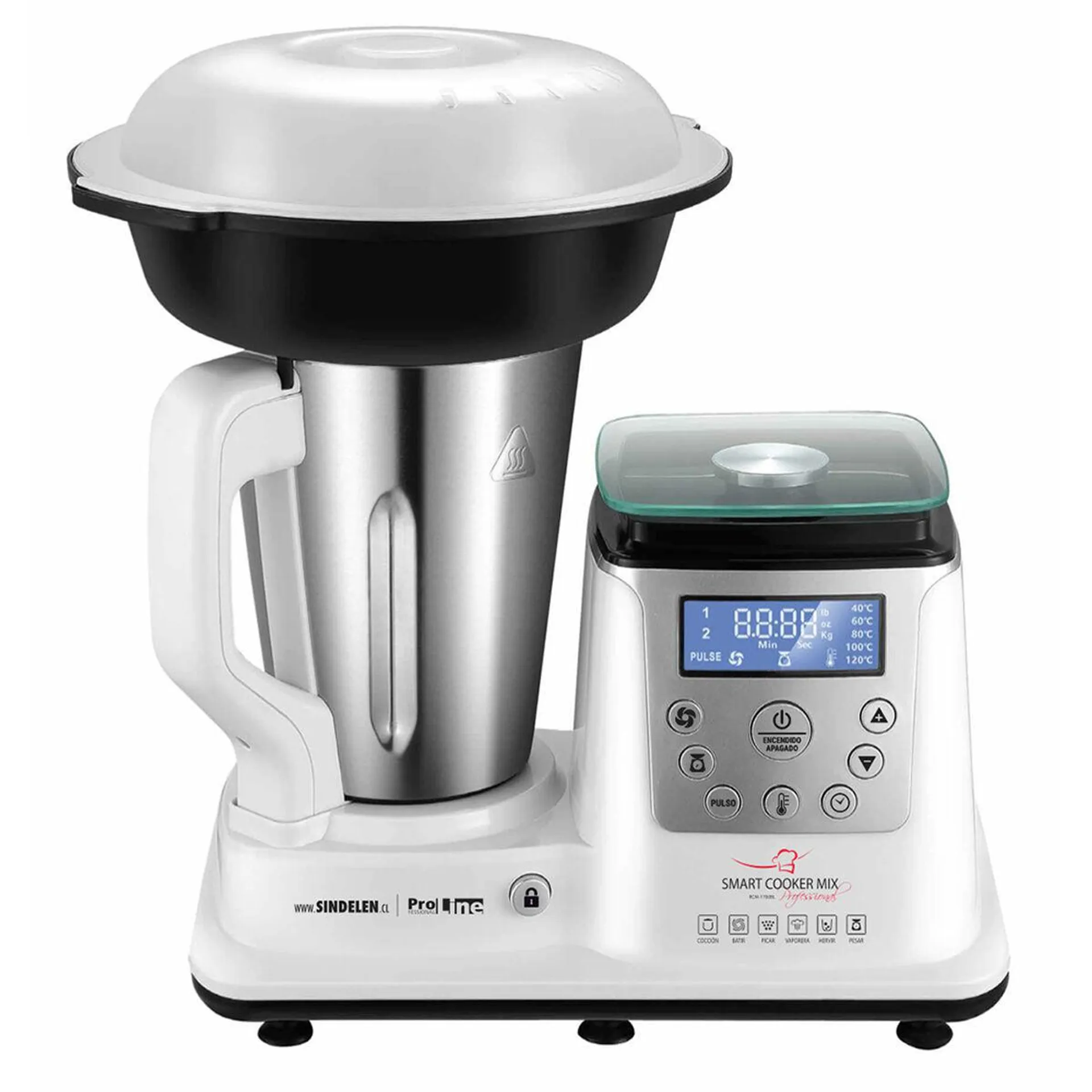 Robot de Cocina Sindelen Smart Cooker Mix RCM-1700BL 1,7 lts.