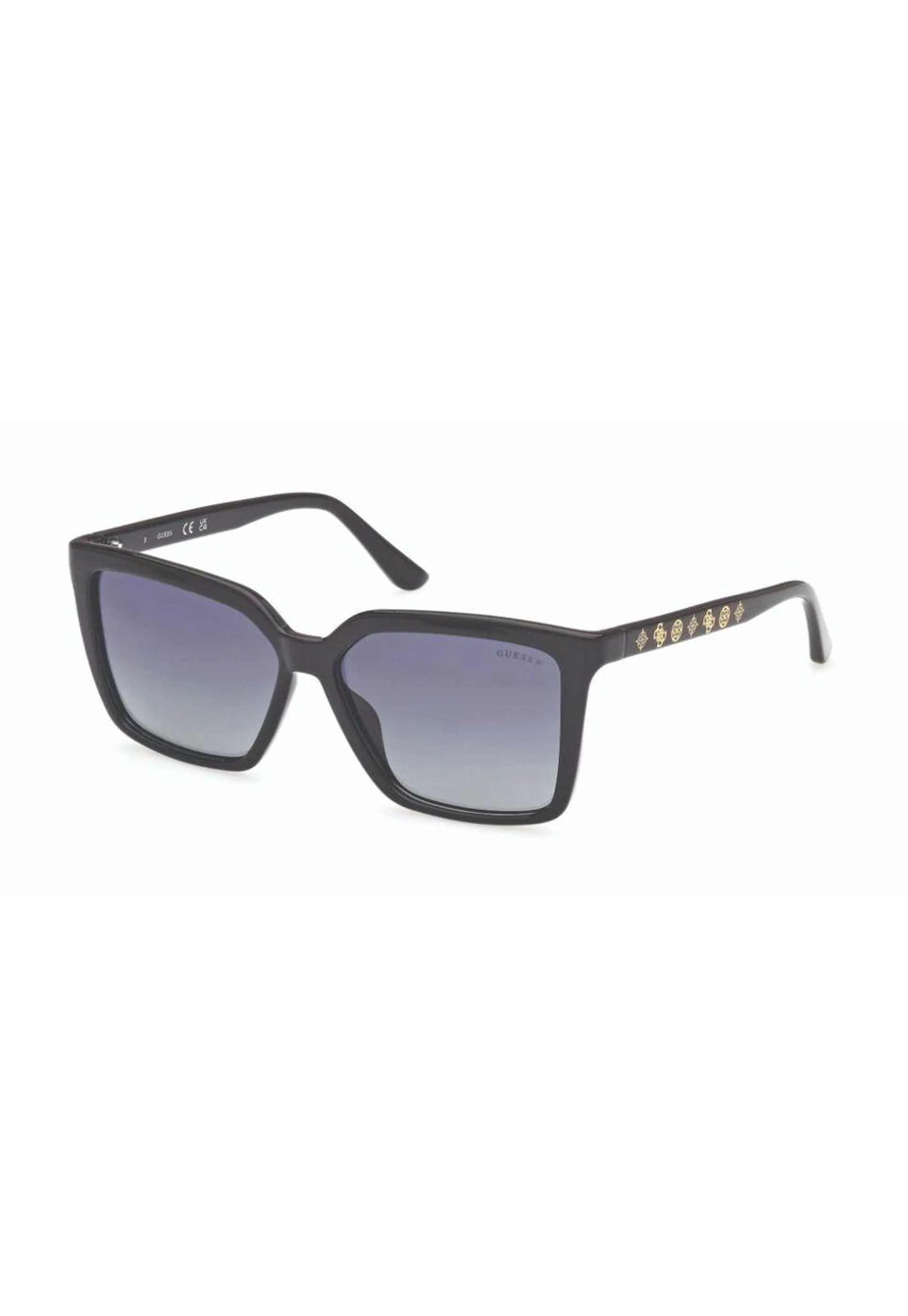 Lentes de Sol Negro Brillante Polarizados Guess GU0009901D