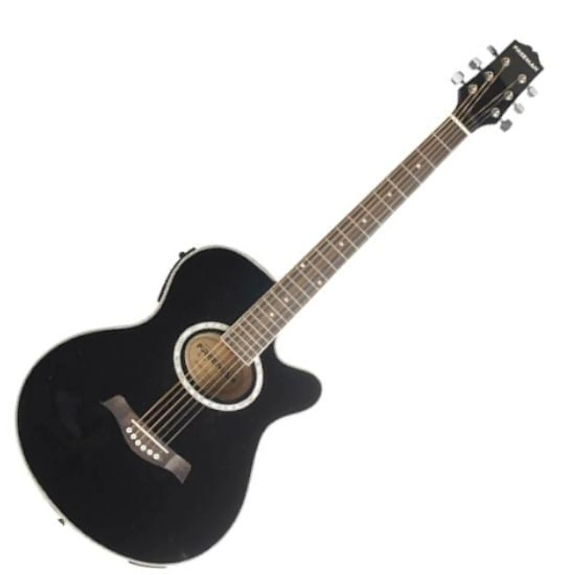 Guitarra eléctroacústica Freeman FRA95SCET - Black