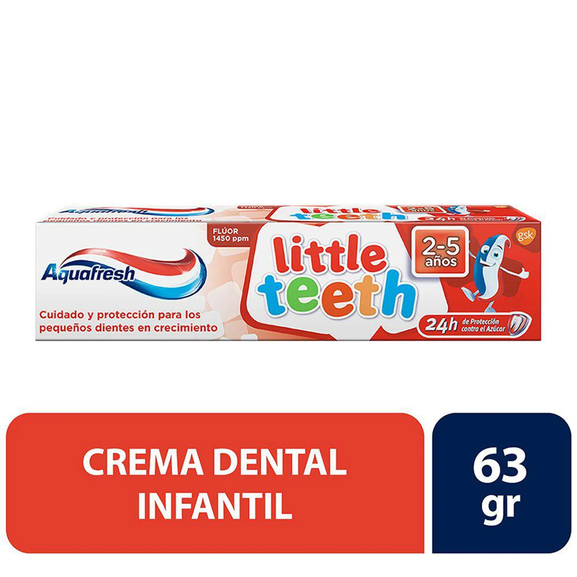 Pasta Dental Proteccion con Fluor 63 gr