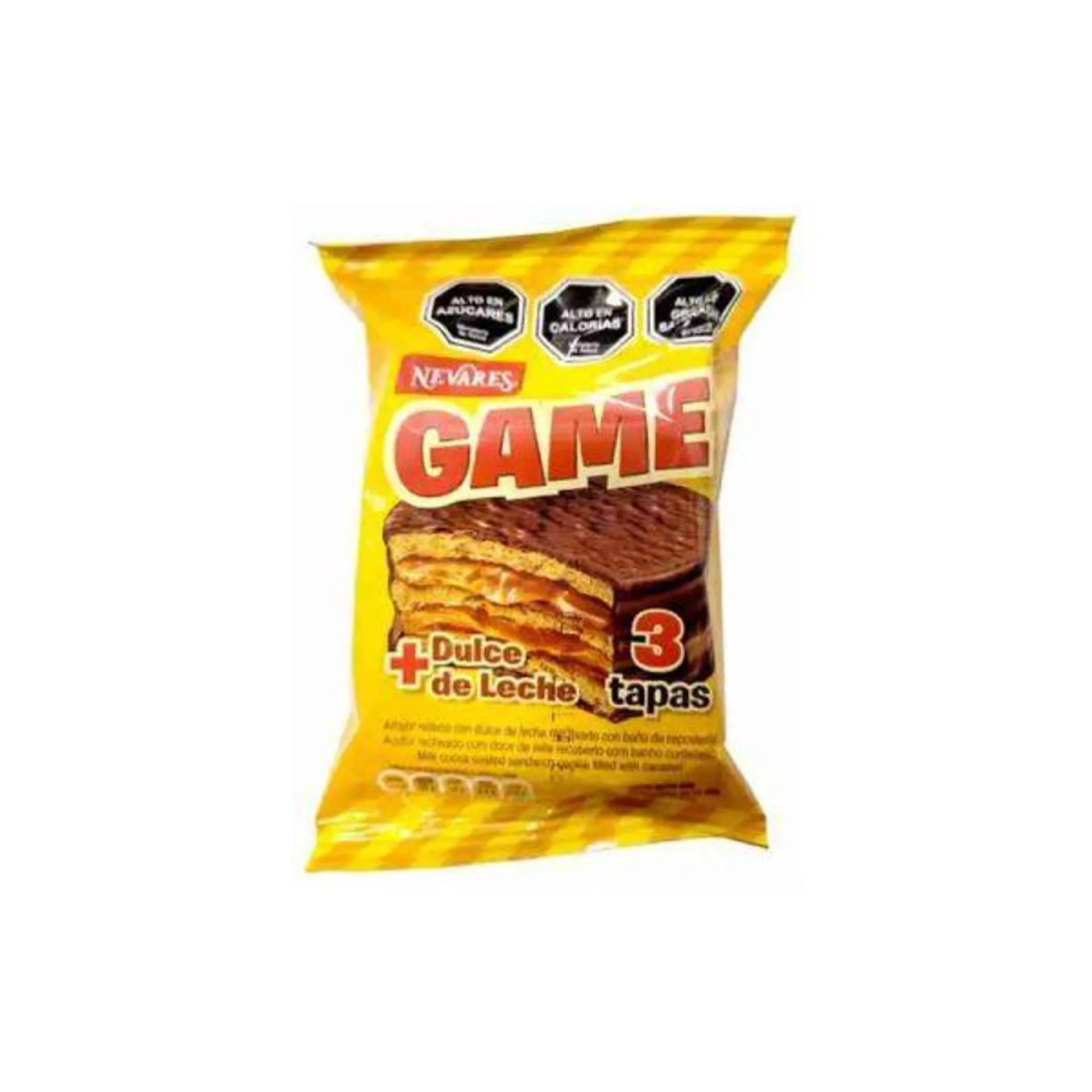 Alfajor Game Negro 60 Gr