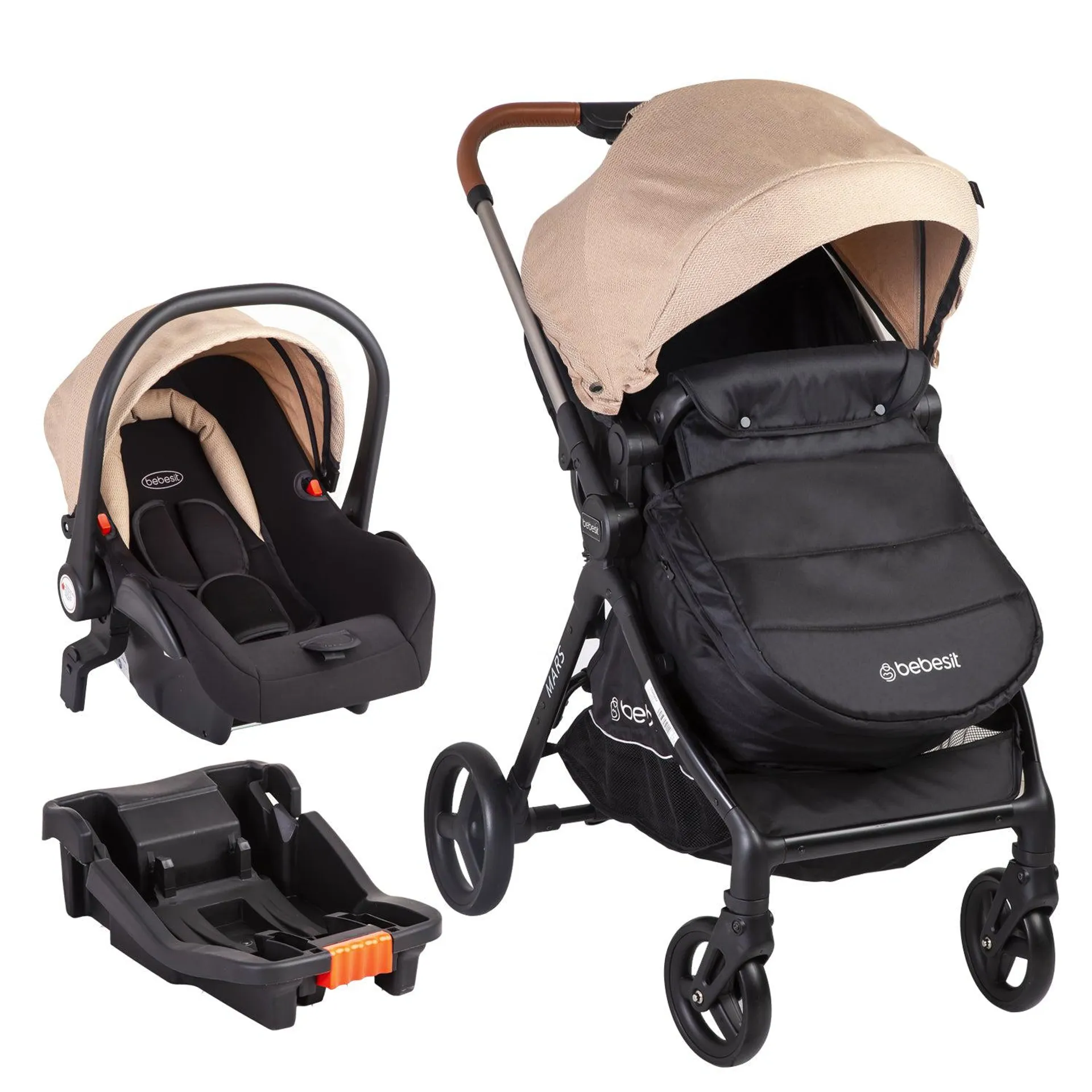 Coche Travel System Mars LX Beige