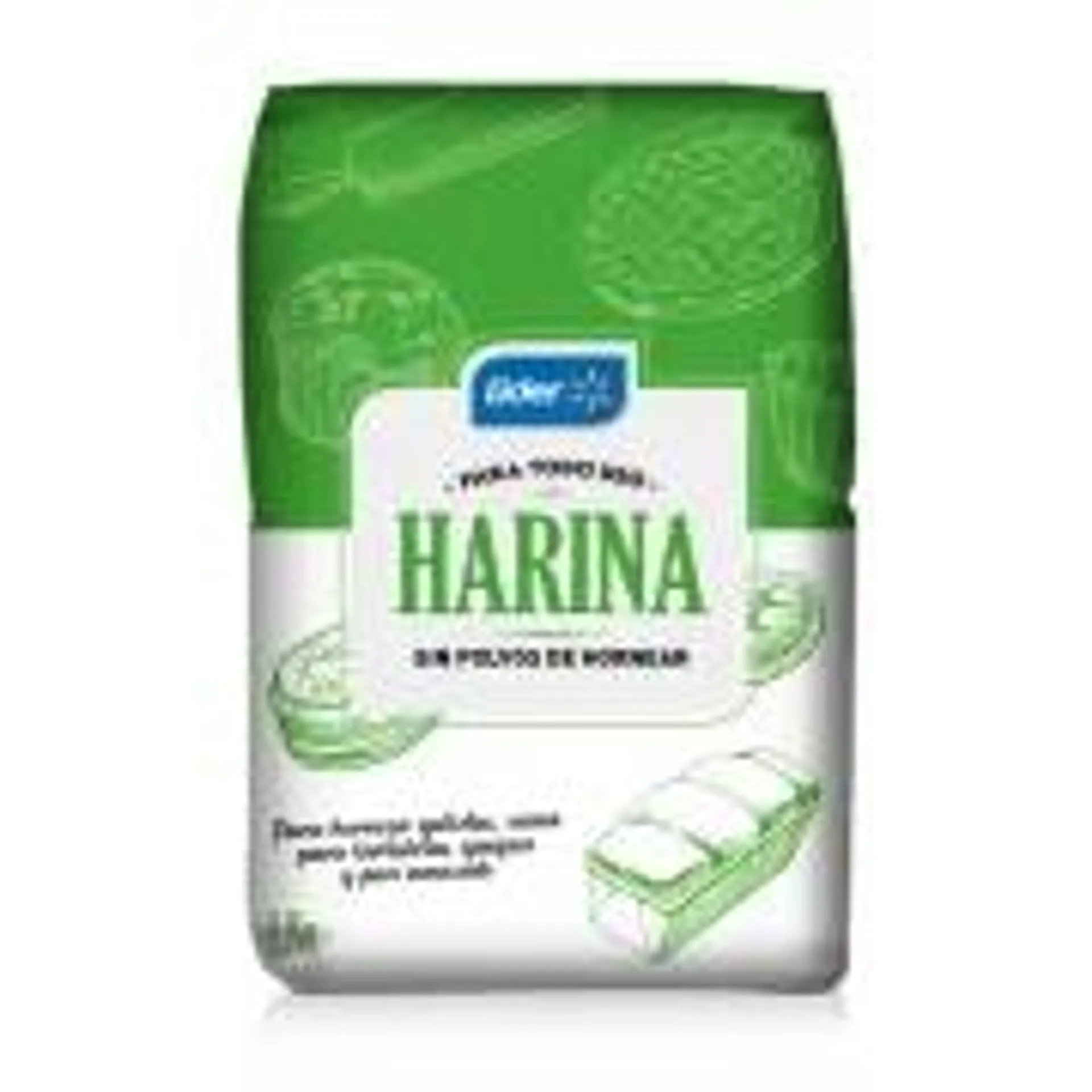 Harina Sin Polvos De Hornear, 3 kg