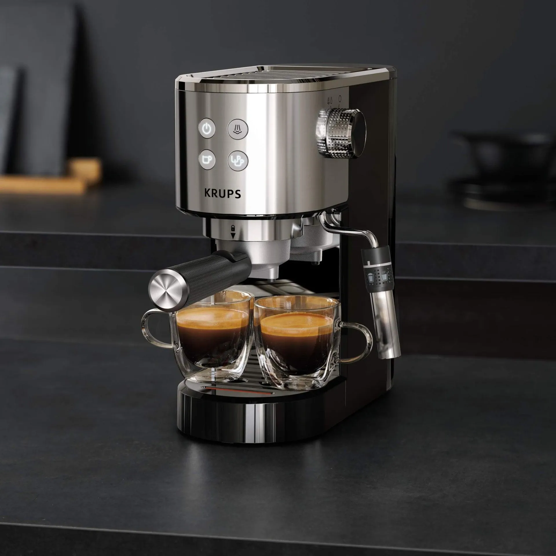 Cafetera Espresso Virtuoso Steam & Pump Krups