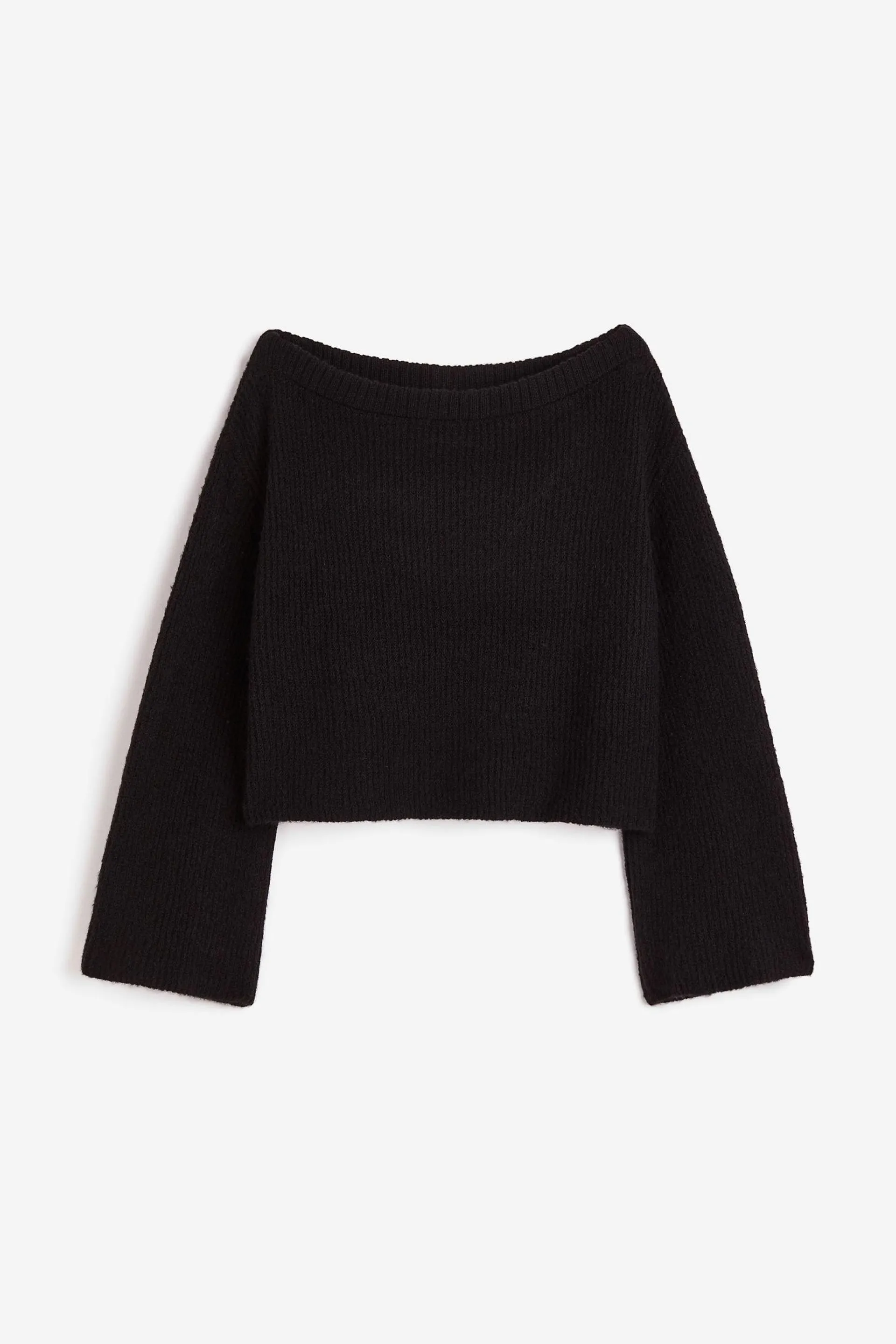 Sweater off-the-shoulder