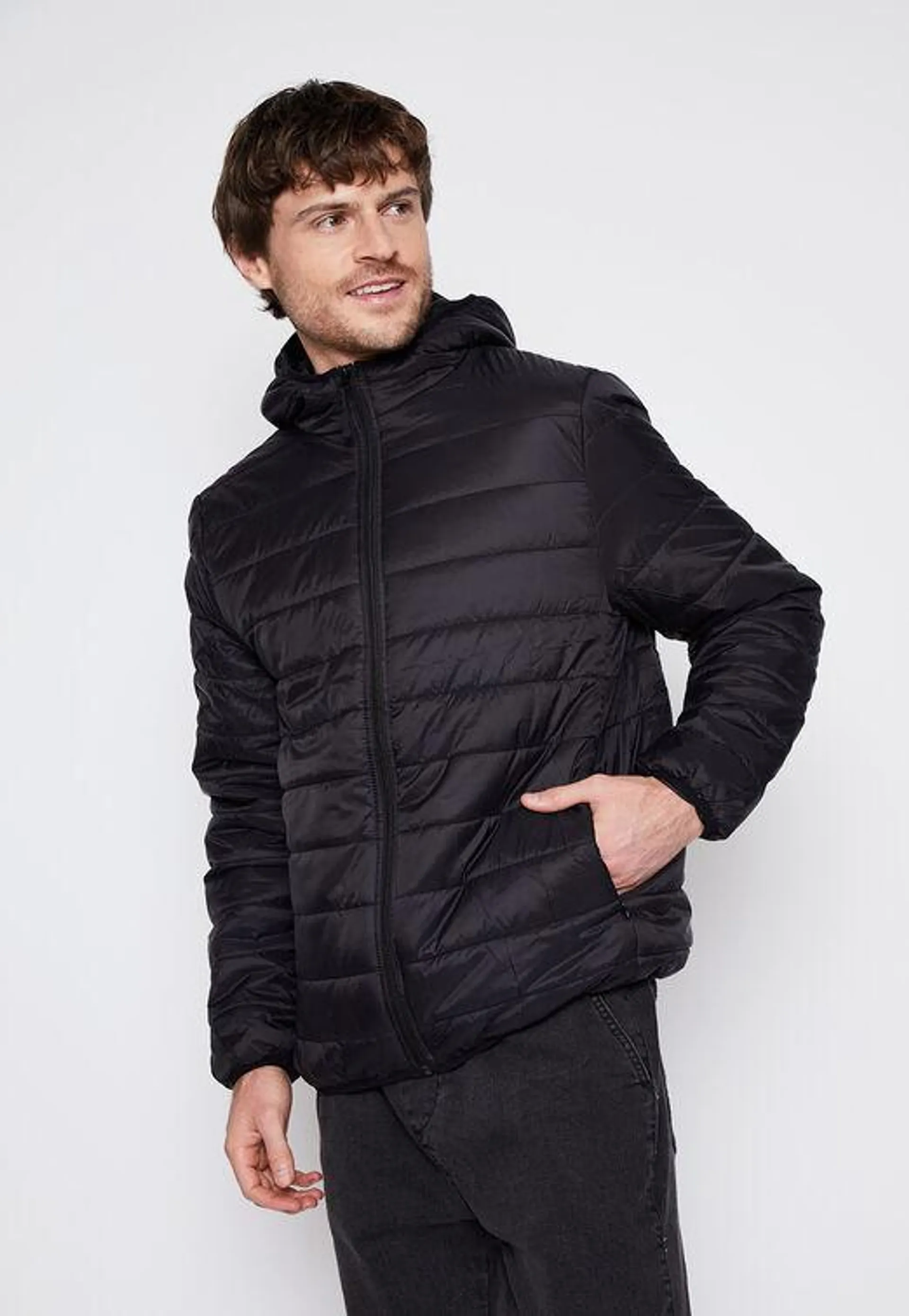 Parka Hombre Negro Globo Family Shop