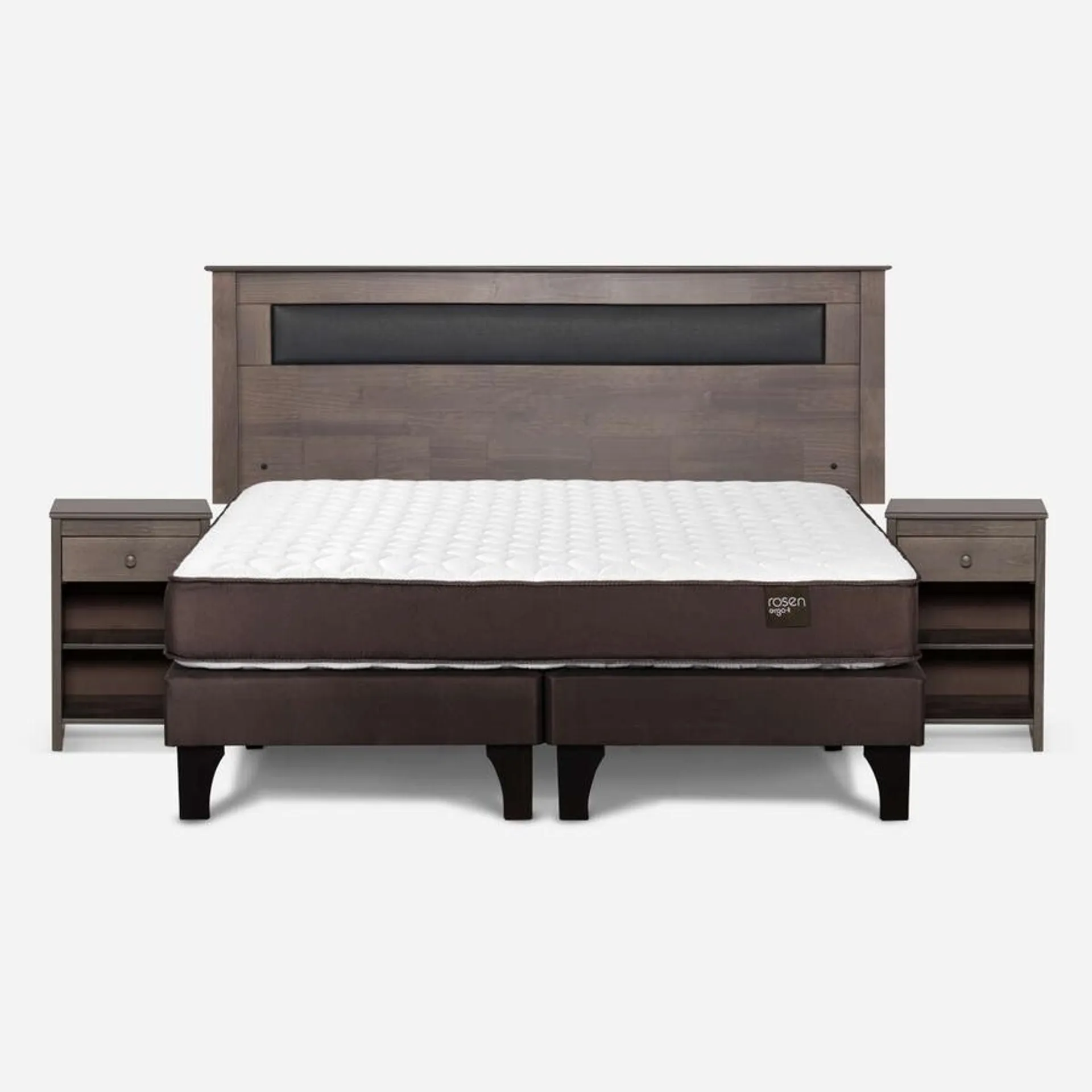 Cama Ergo-T New King + Muebles Ferrara