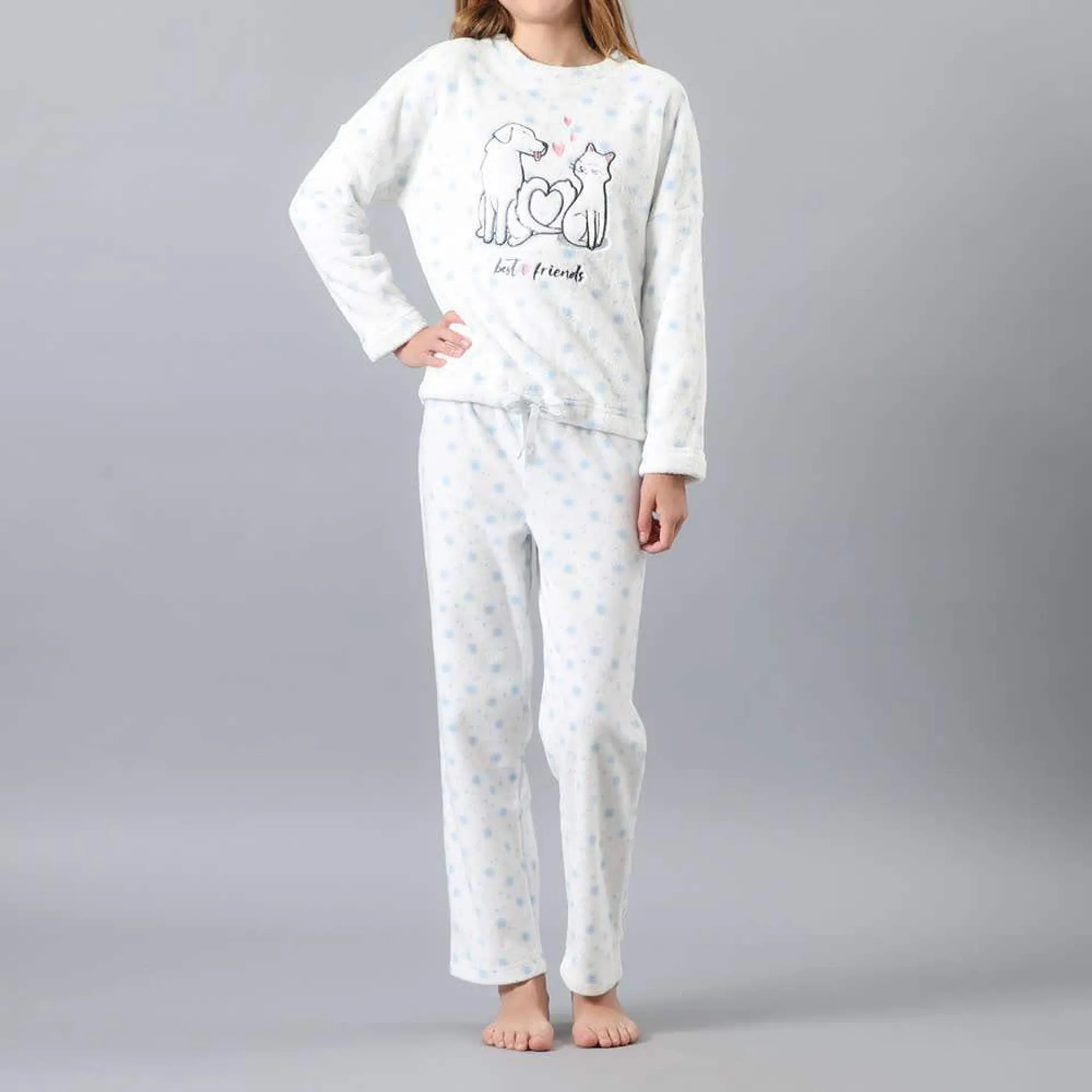 Pijama Coral/Microfleece Ajustable