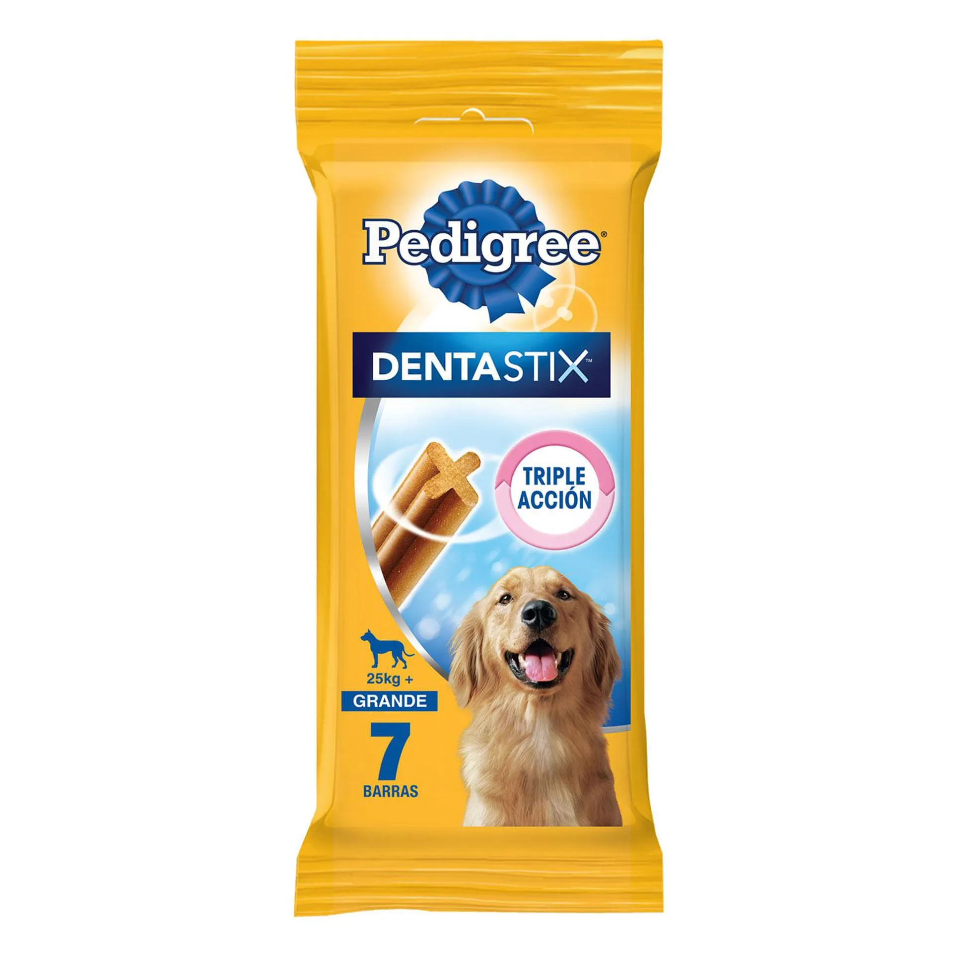 Snack perro adulto razas grandes Dentastix 7 un.