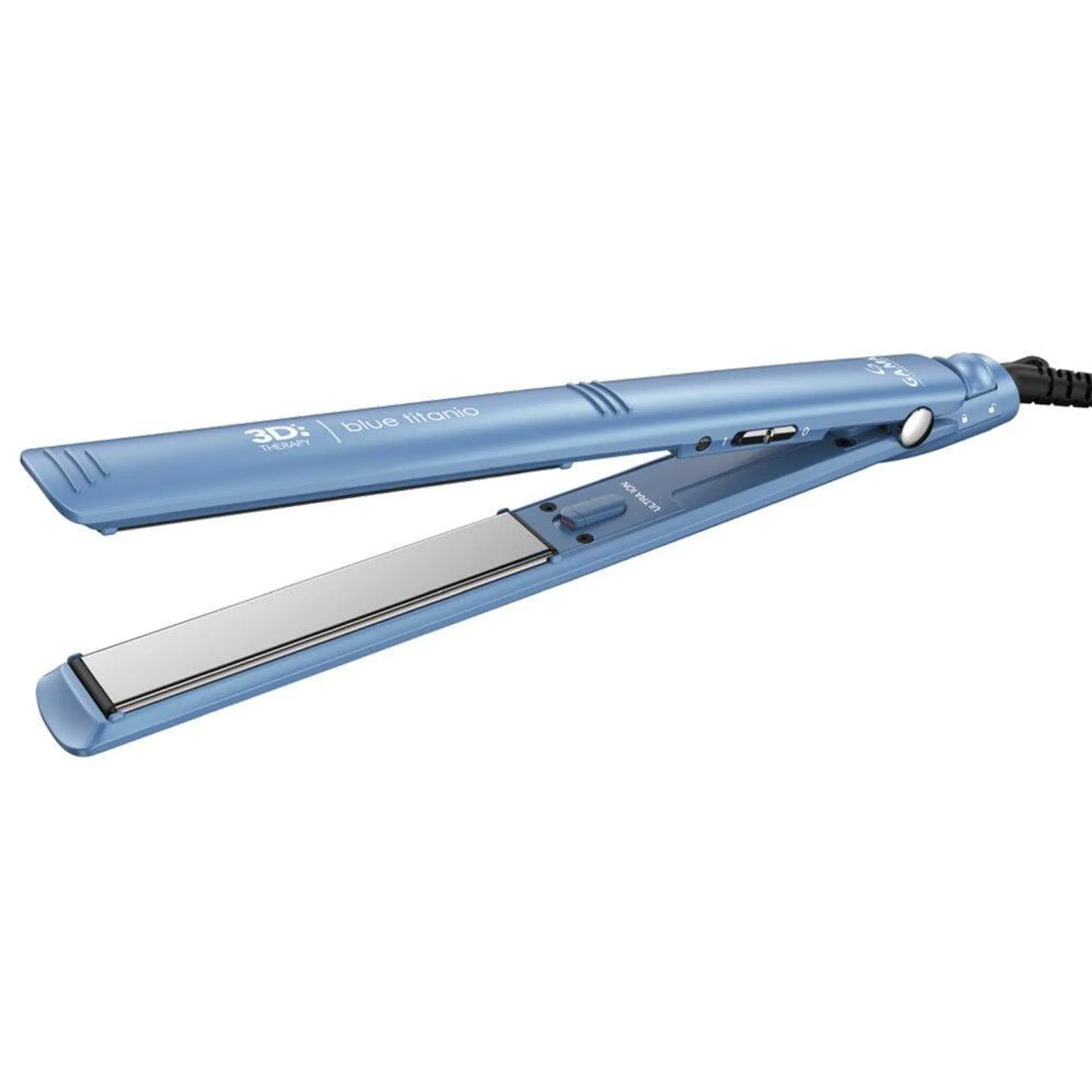 Plancha de Pelo Blue Titanio 3D Therapy Elegance