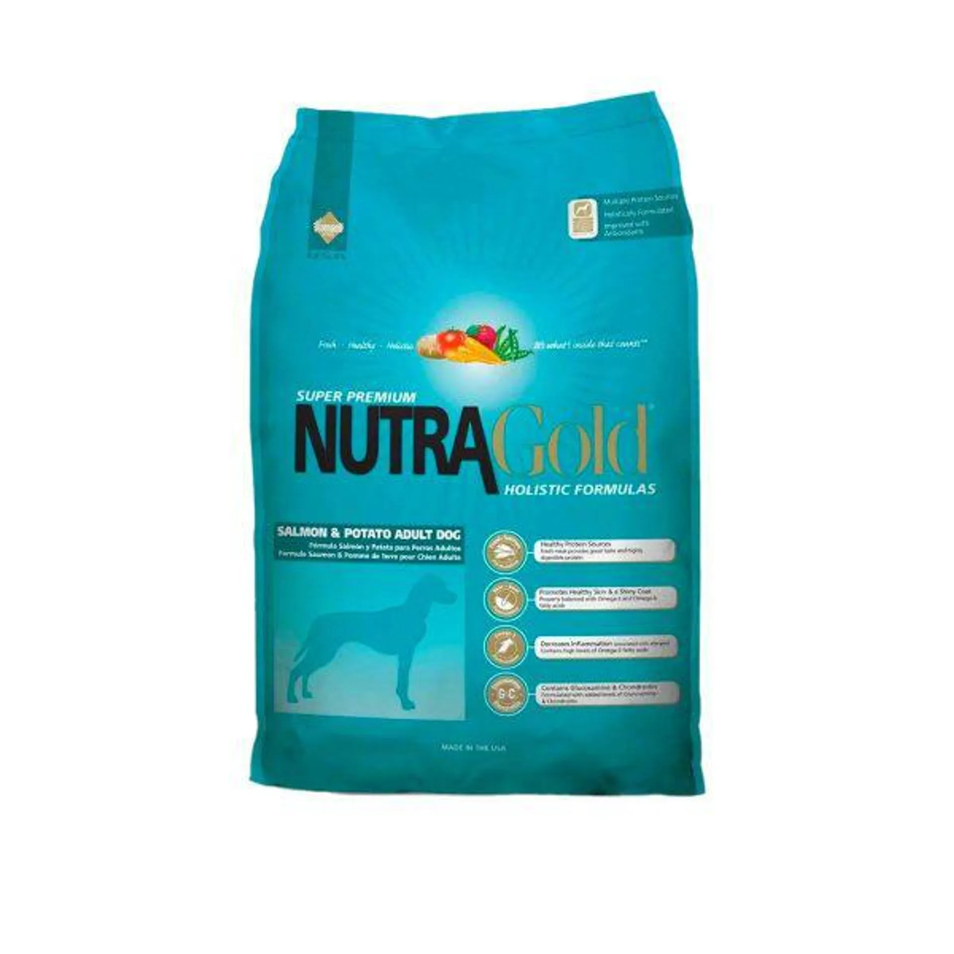 Nutra Gold Salmón 3 Kgs