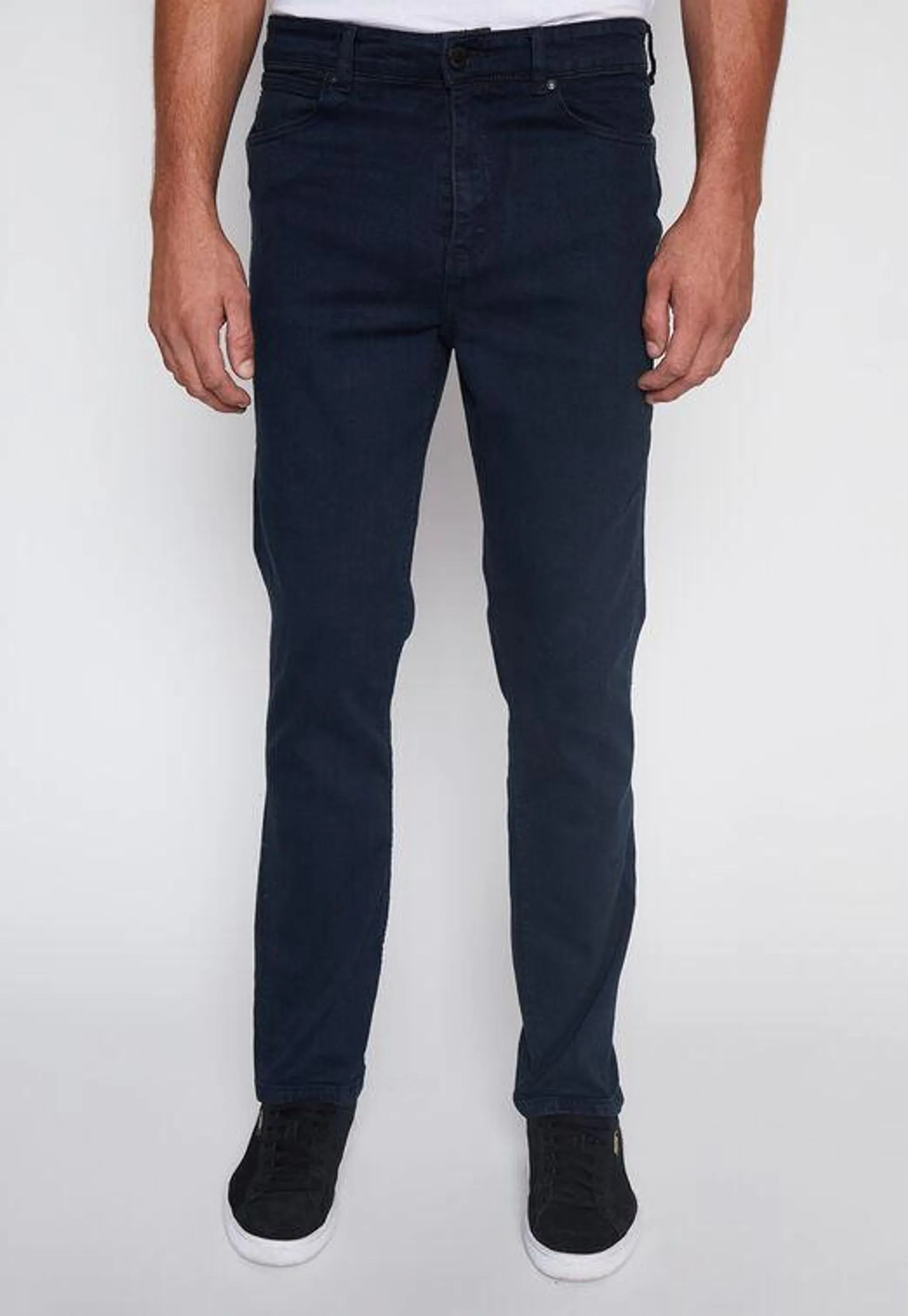 Jeans Hombre Negro Regular Family Shop