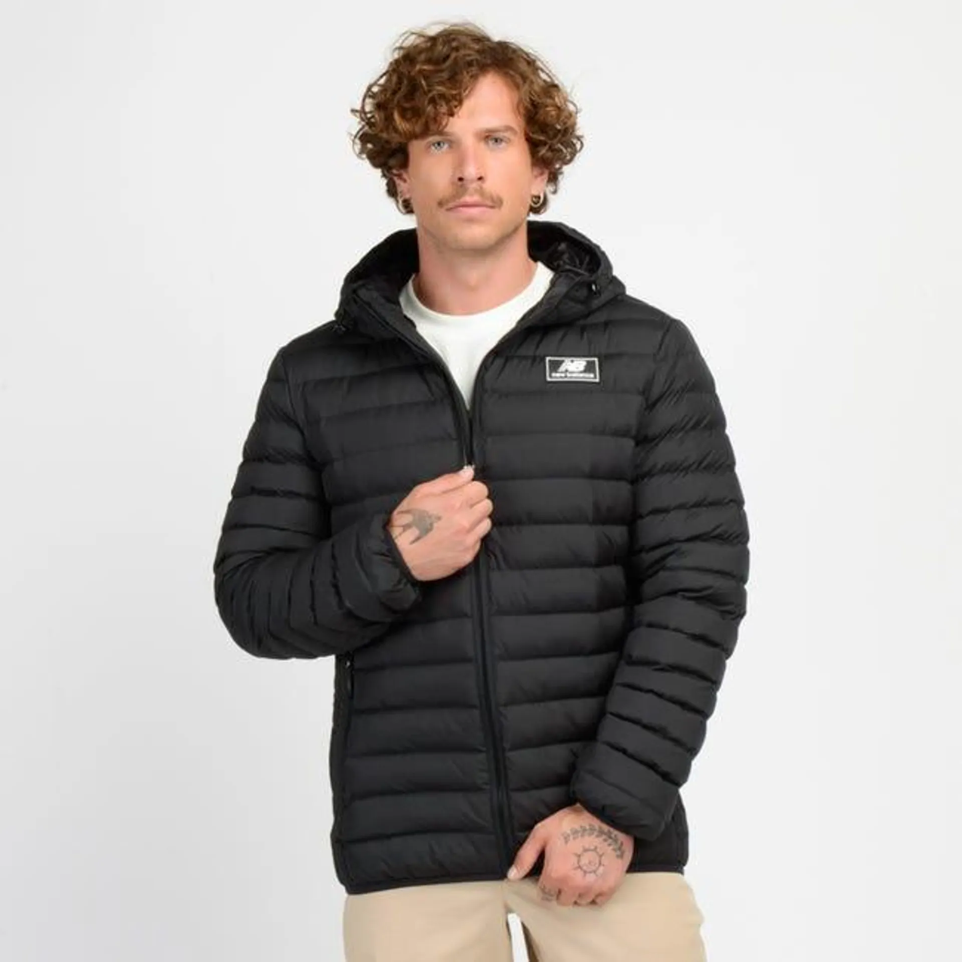 Parka Outdoor Hombre New Balance Negra