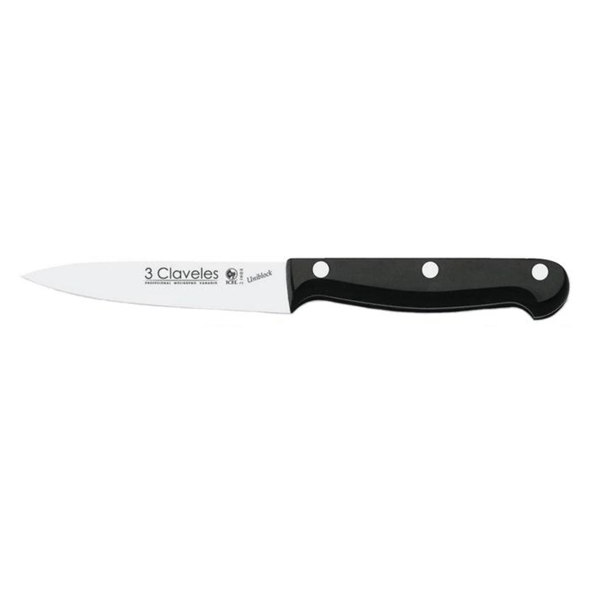 TRES CLAVELES CUCHILLO UNIBL. 13 CM 1152