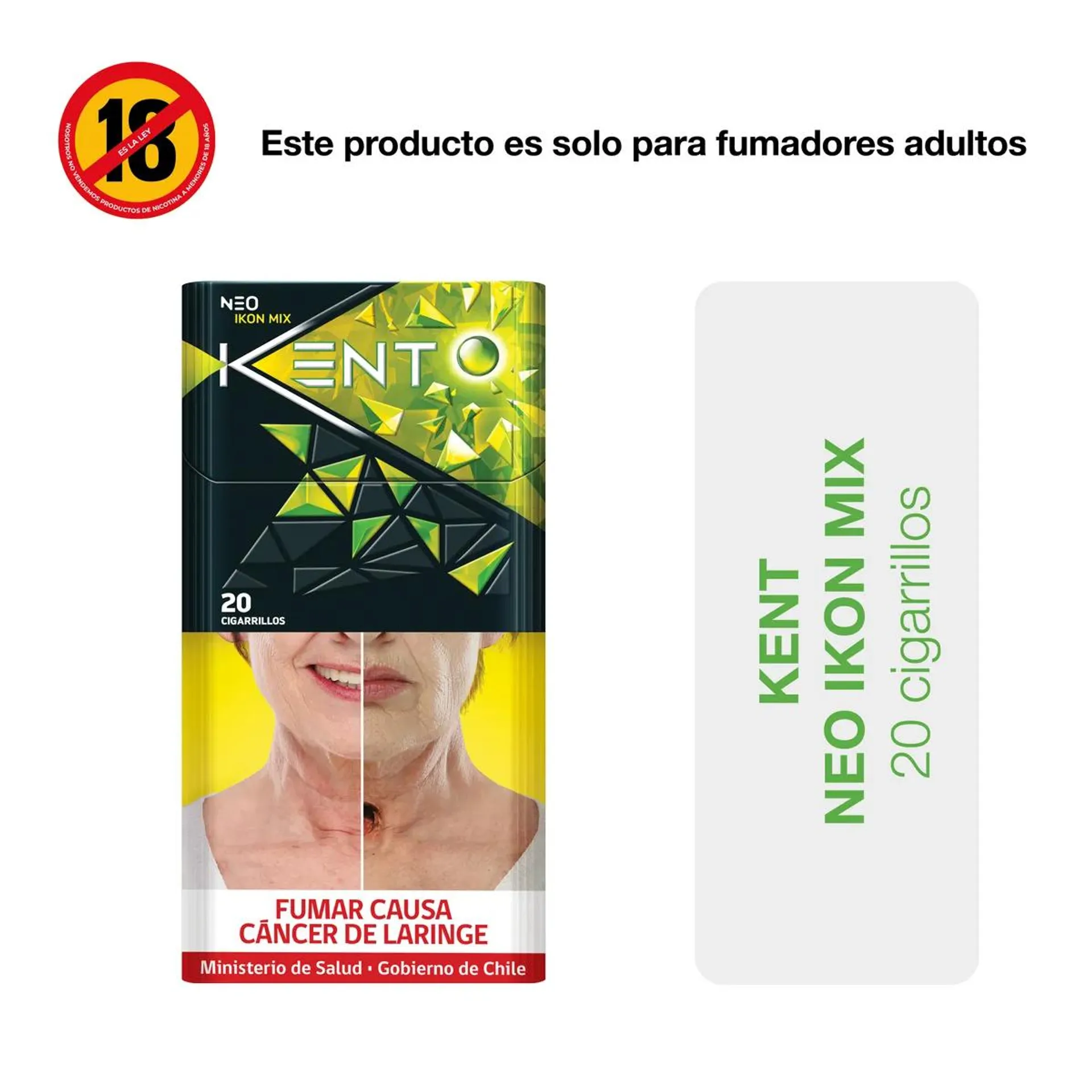 Cigarrillo Kent Neo Ikon Mix 20 Un