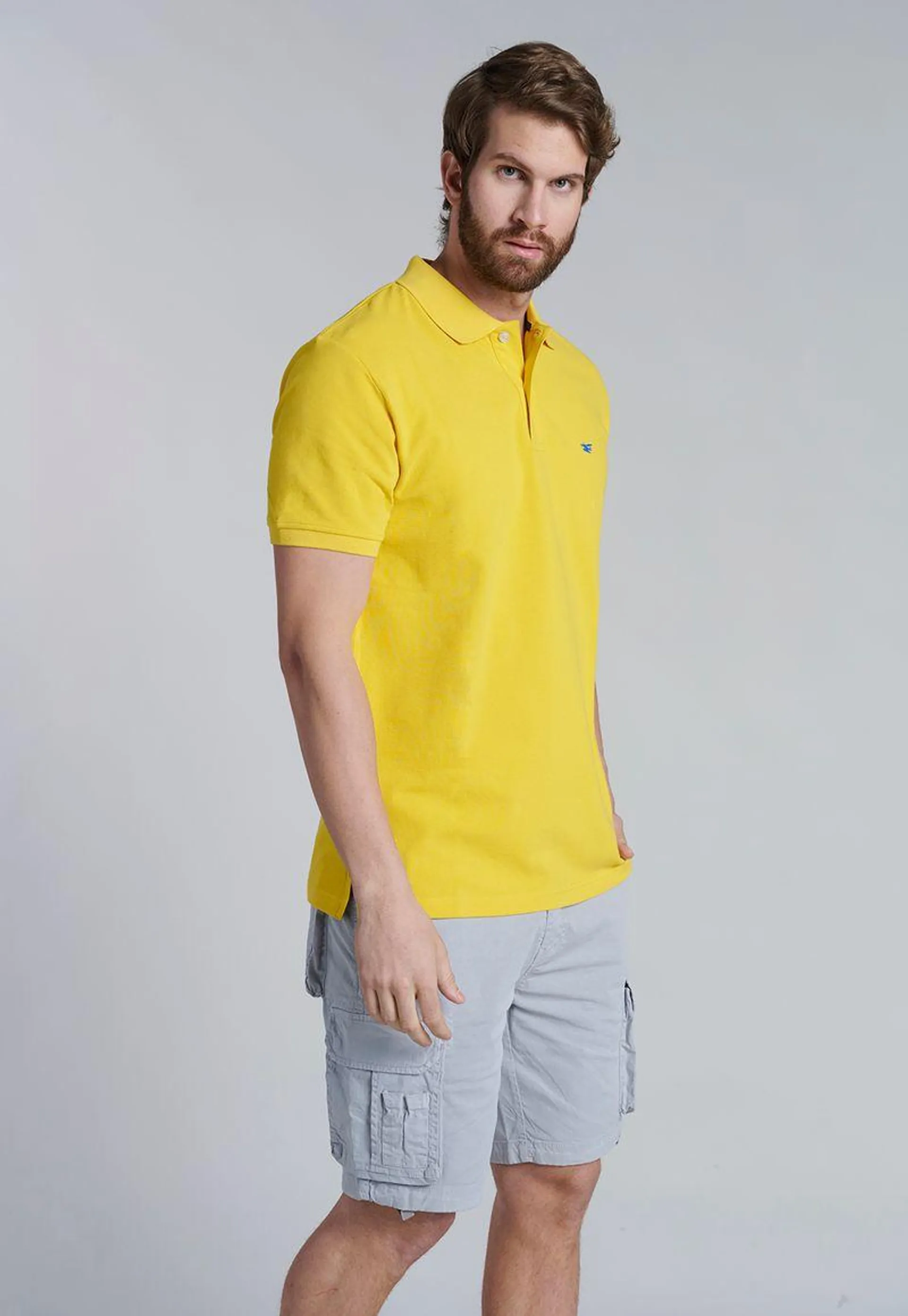 Polera Basica Pique Yellow