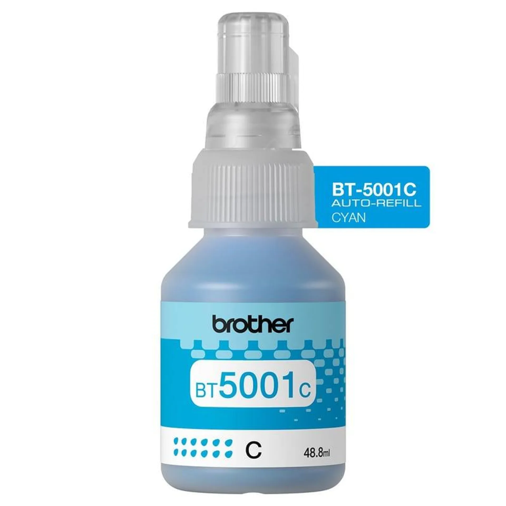 Botella Tinta Auto-Refill Cyan BT-5001C