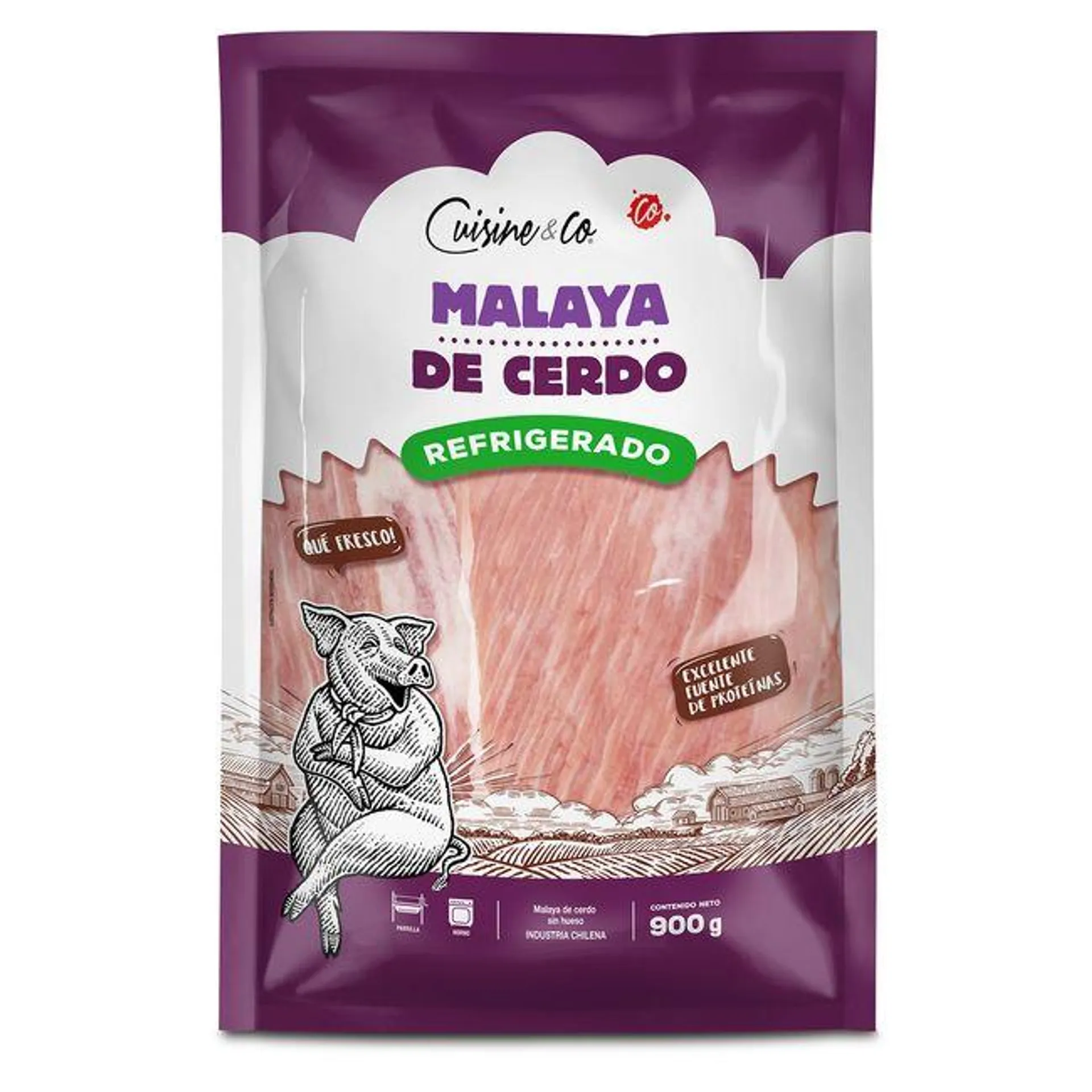 Malaya de Cerdo 900 g