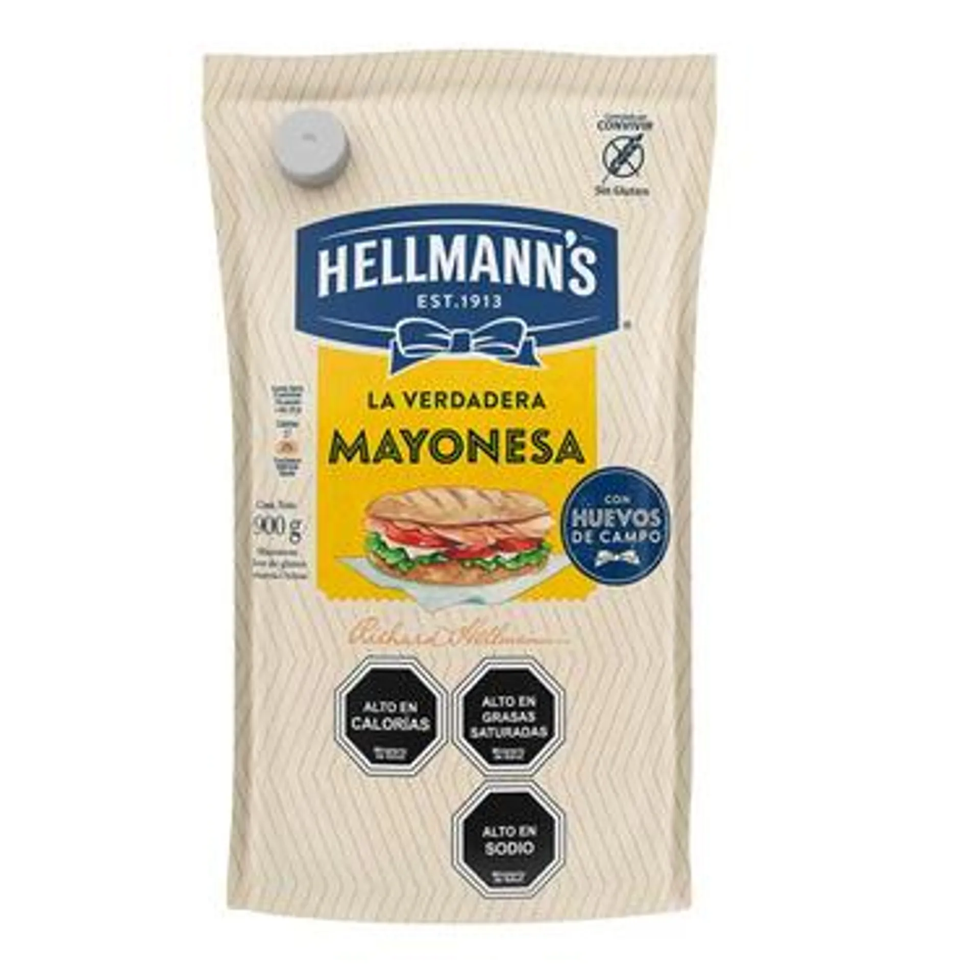 Mayonesa Hellmanns Dp 900 gr