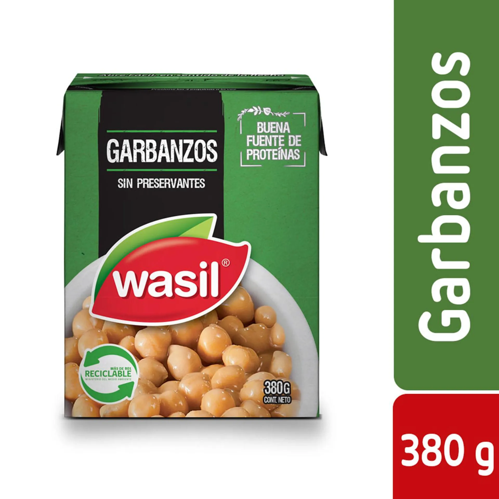 Garbanzos Wasil 230 g drenado