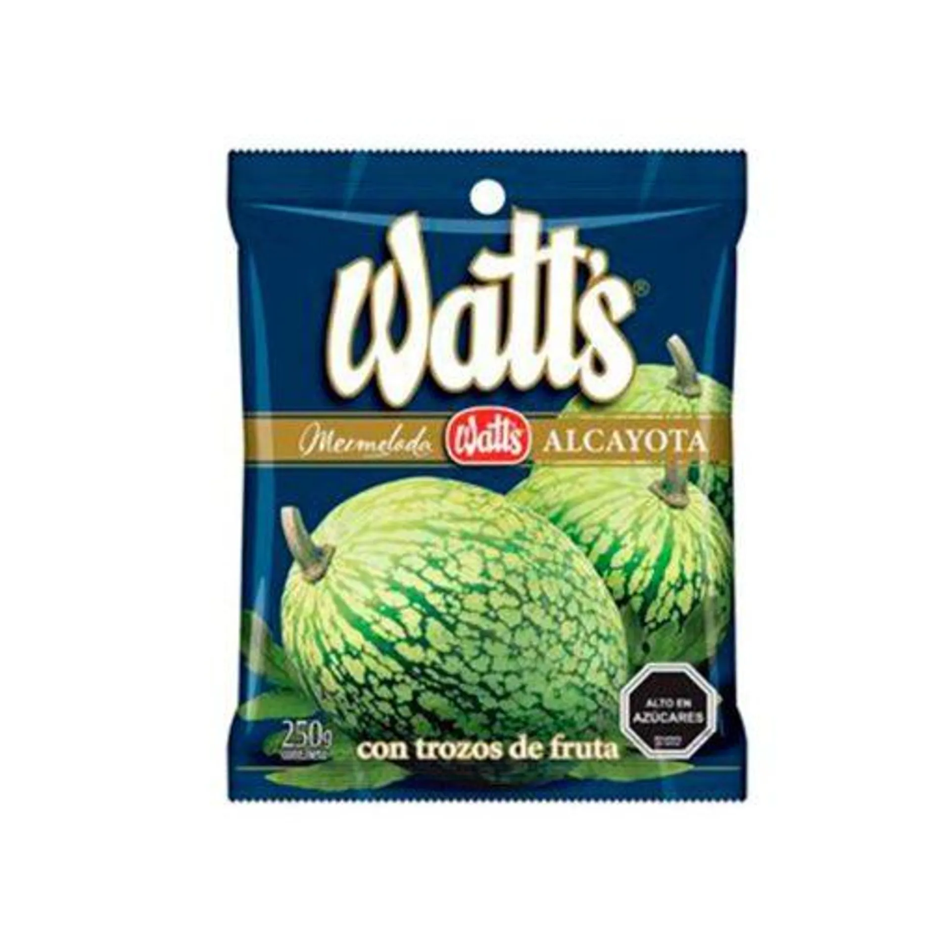 MERMELADA DE ALCAYOTA CON TROZOS WATT’S 250 GR