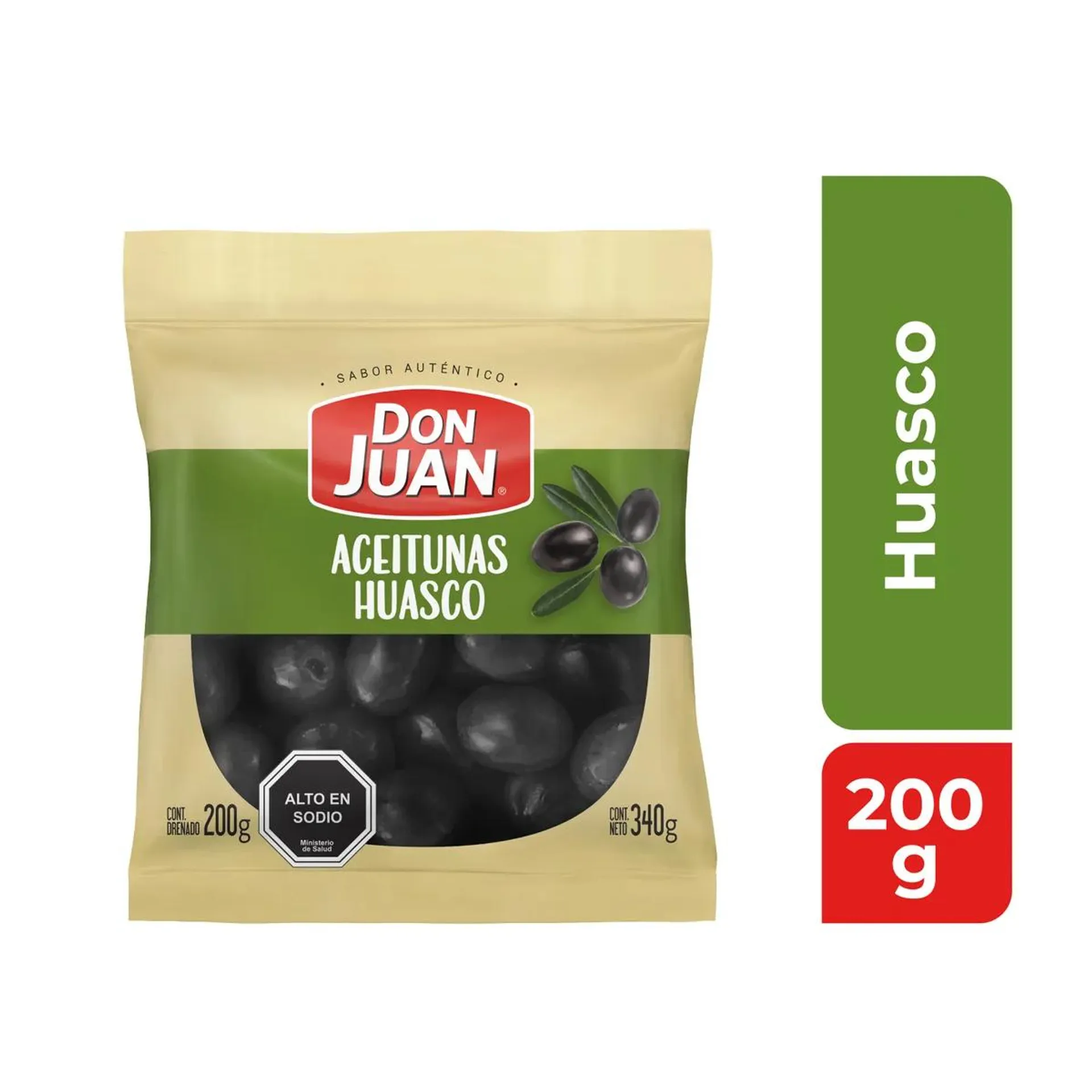 Aceitunas Don Juan Huasco 200 Grs