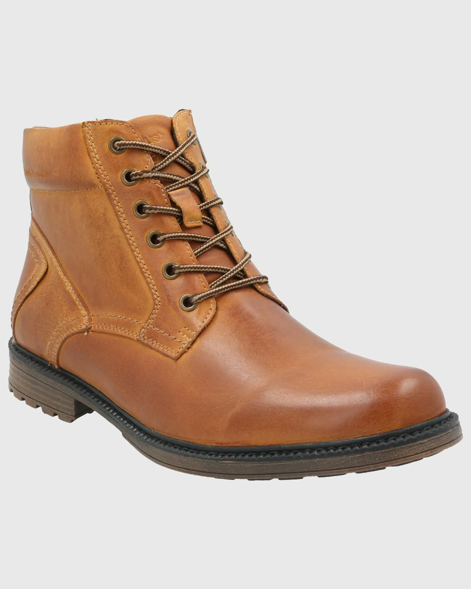 Botin Cuero Hombre Quero Café